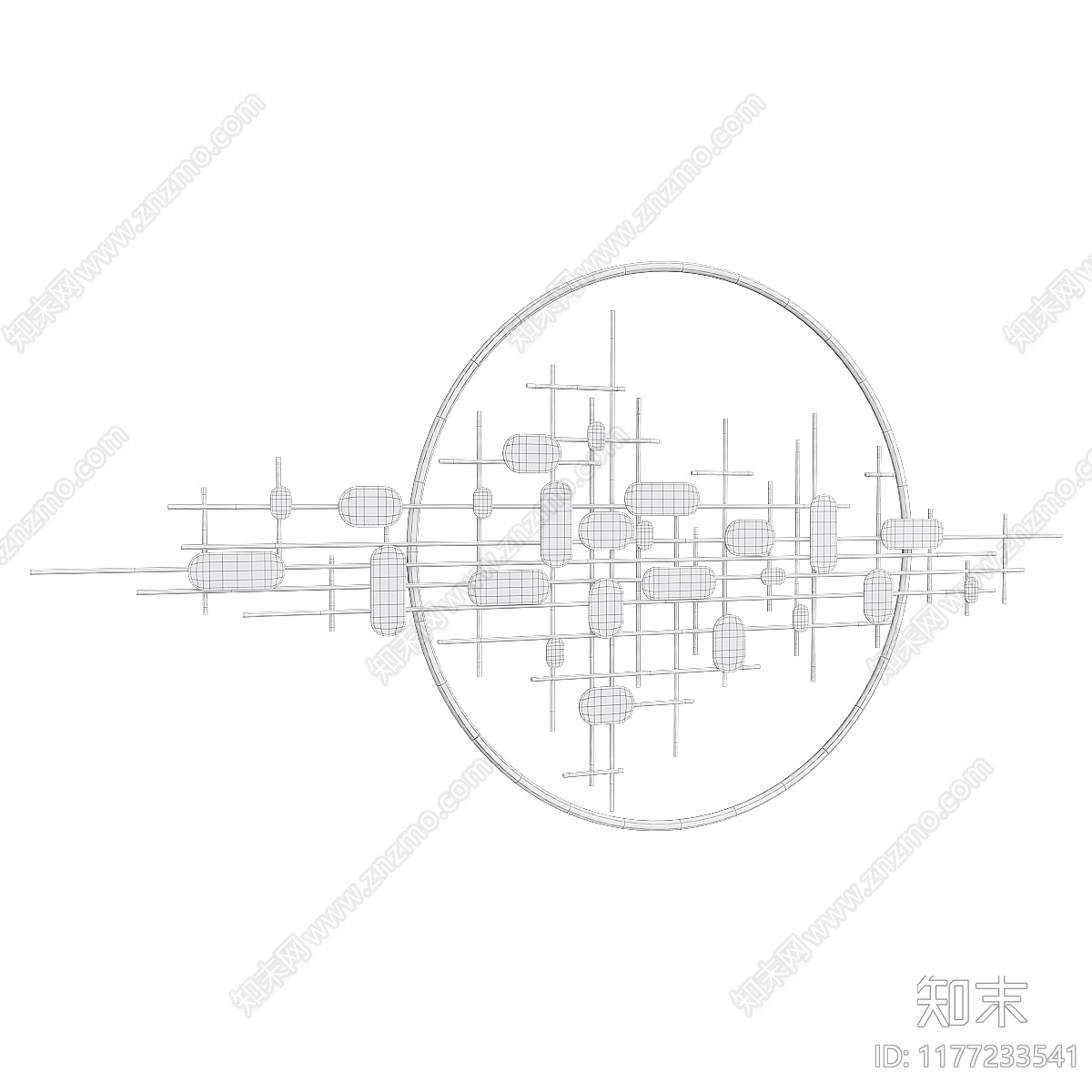 艺术装置3D模型下载【ID:1177233541】