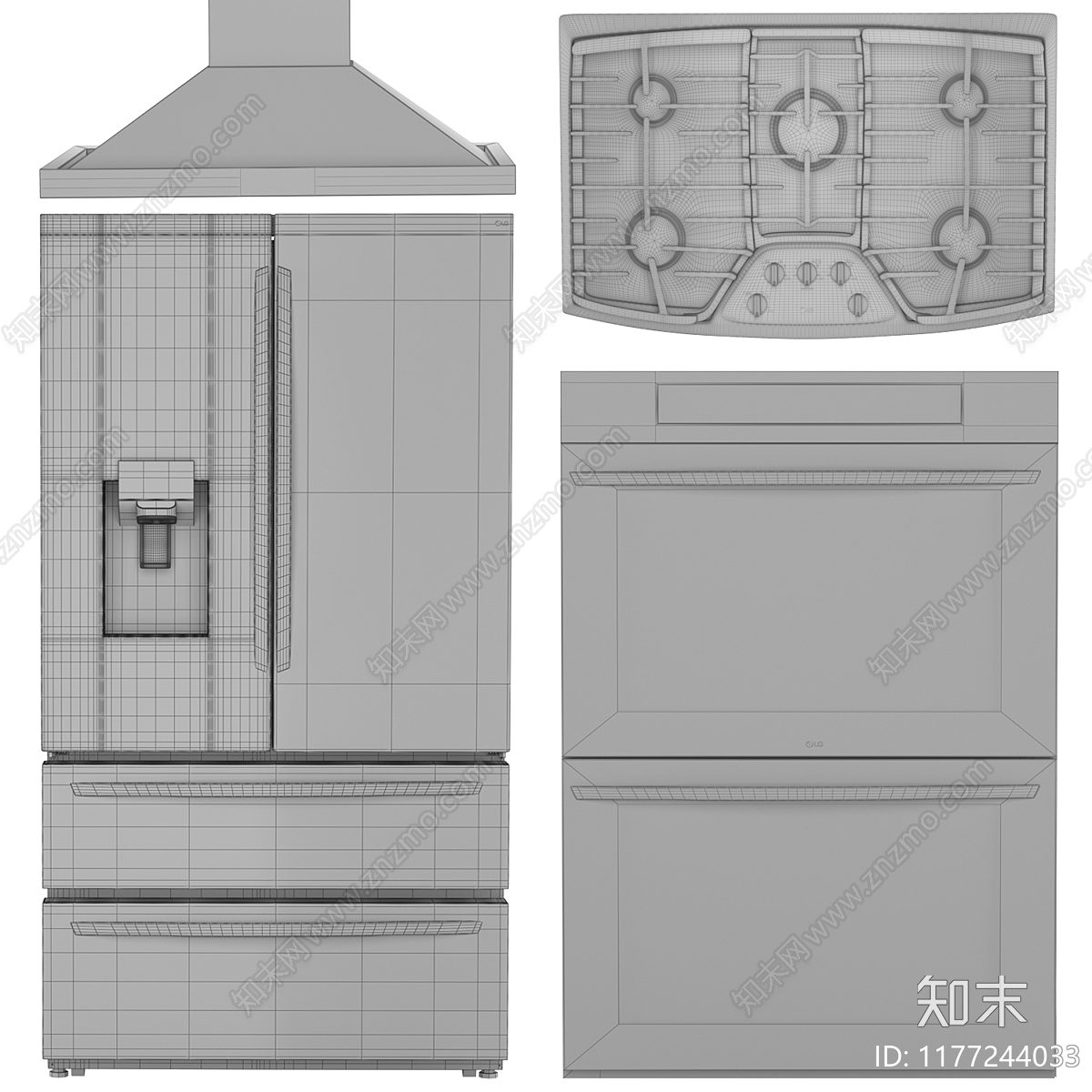 厨具3D模型下载【ID:1177244033】