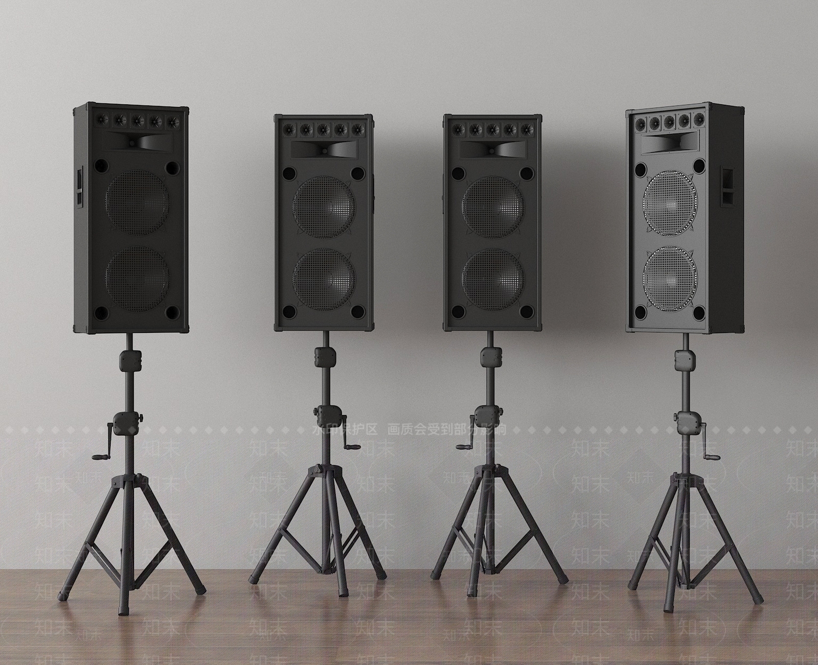 音响3D模型下载【ID:1177259192】