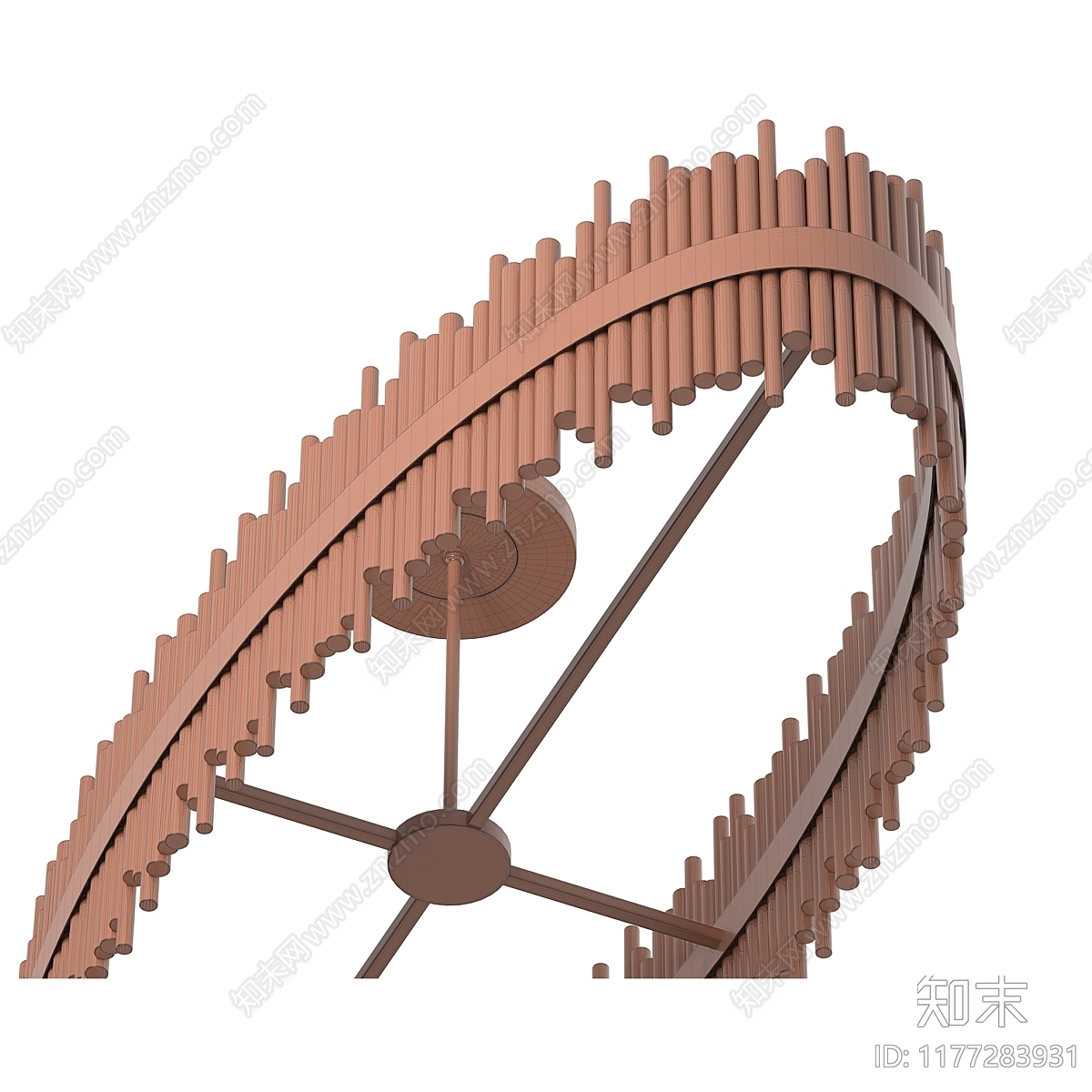 吸顶灯3D模型下载【ID:1177283931】