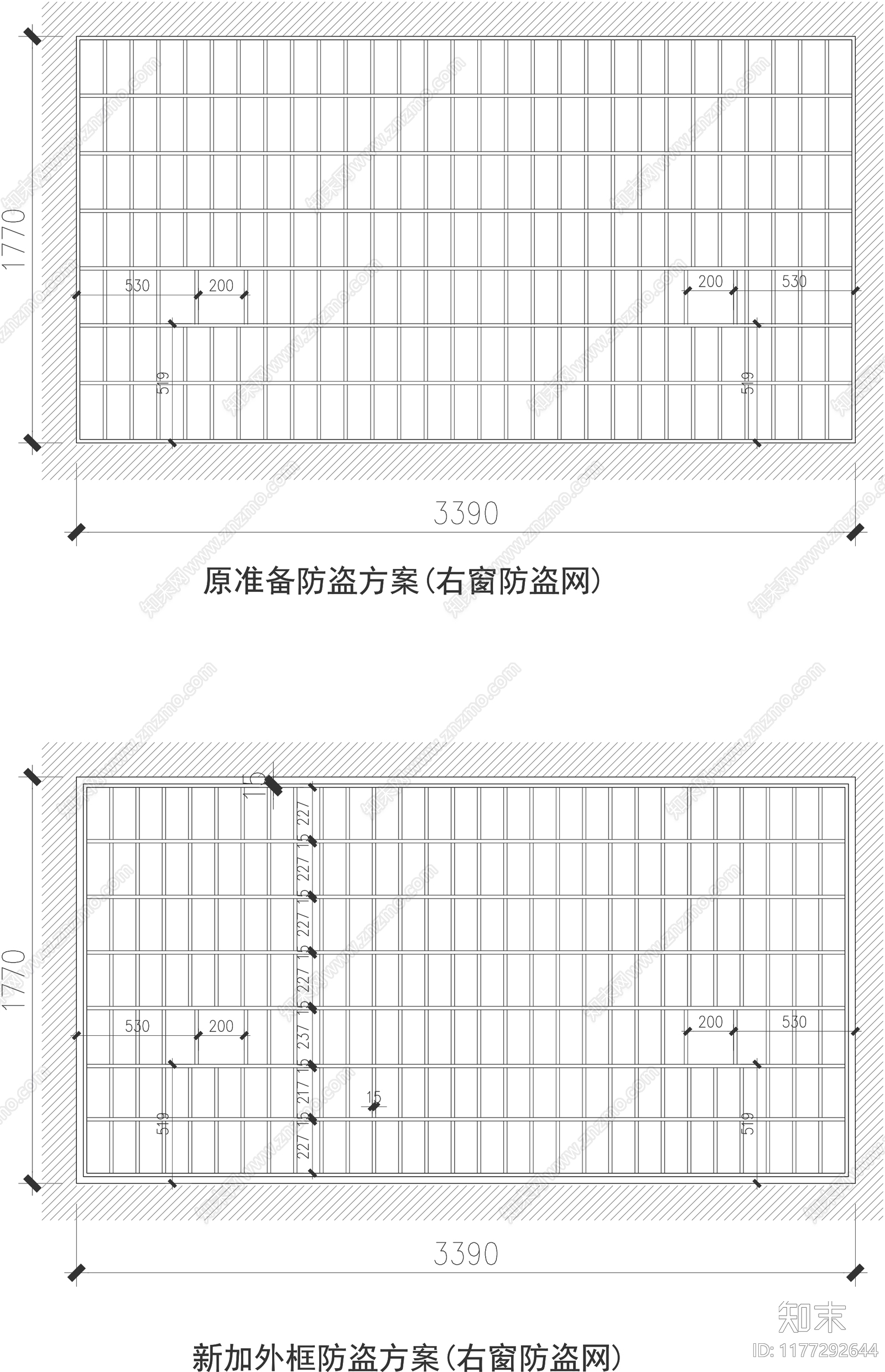 现代窗节点施工图下载【ID:1177292644】