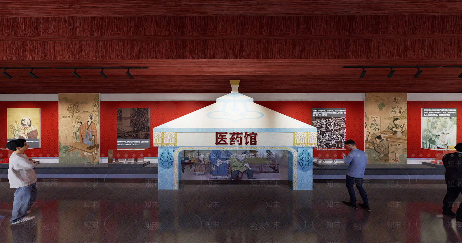 禅意其他文化空间SU模型下载【ID:1177293728】