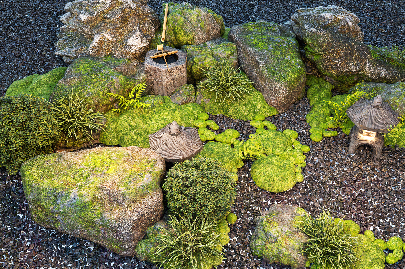 植物组合SU模型下载【ID:1177293905】