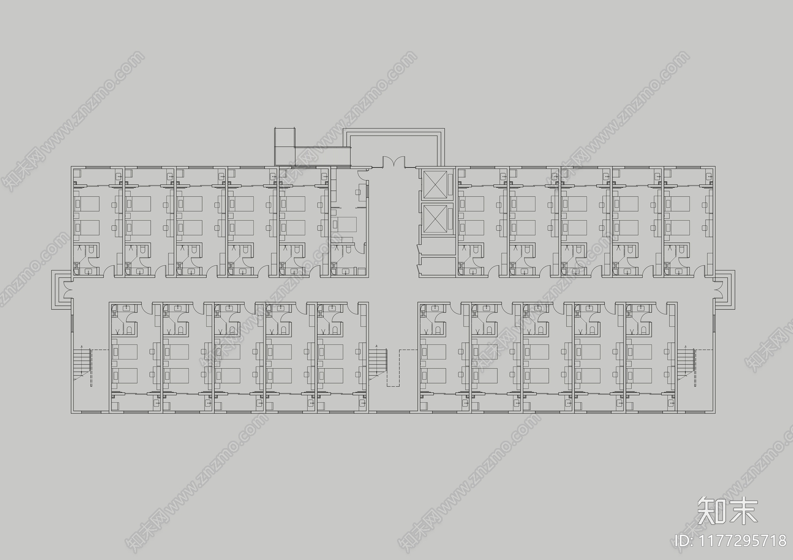 现代学校建筑SU模型下载【ID:1177295718】