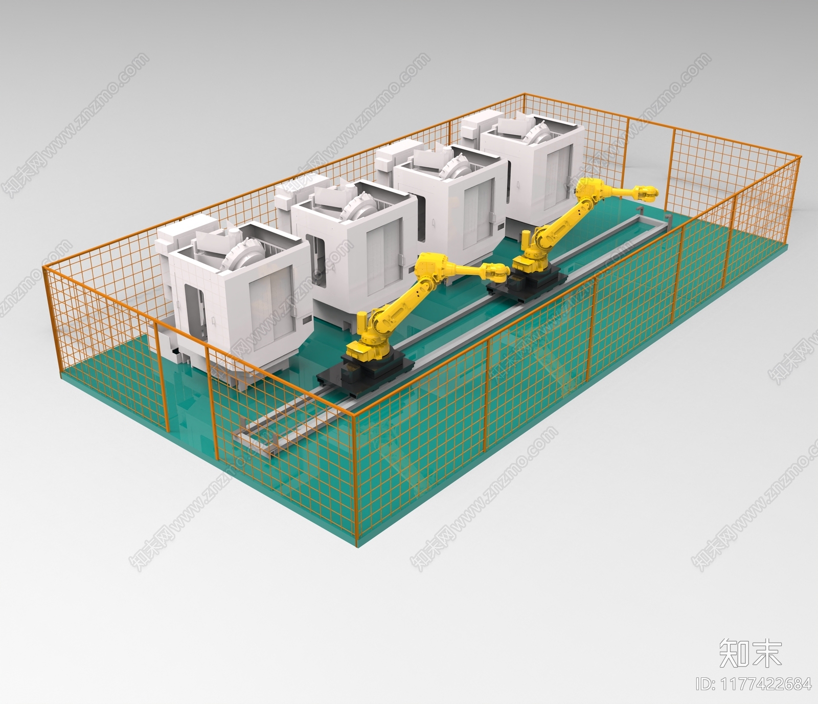 现代工业设备3D模型下载【ID:1177422684】