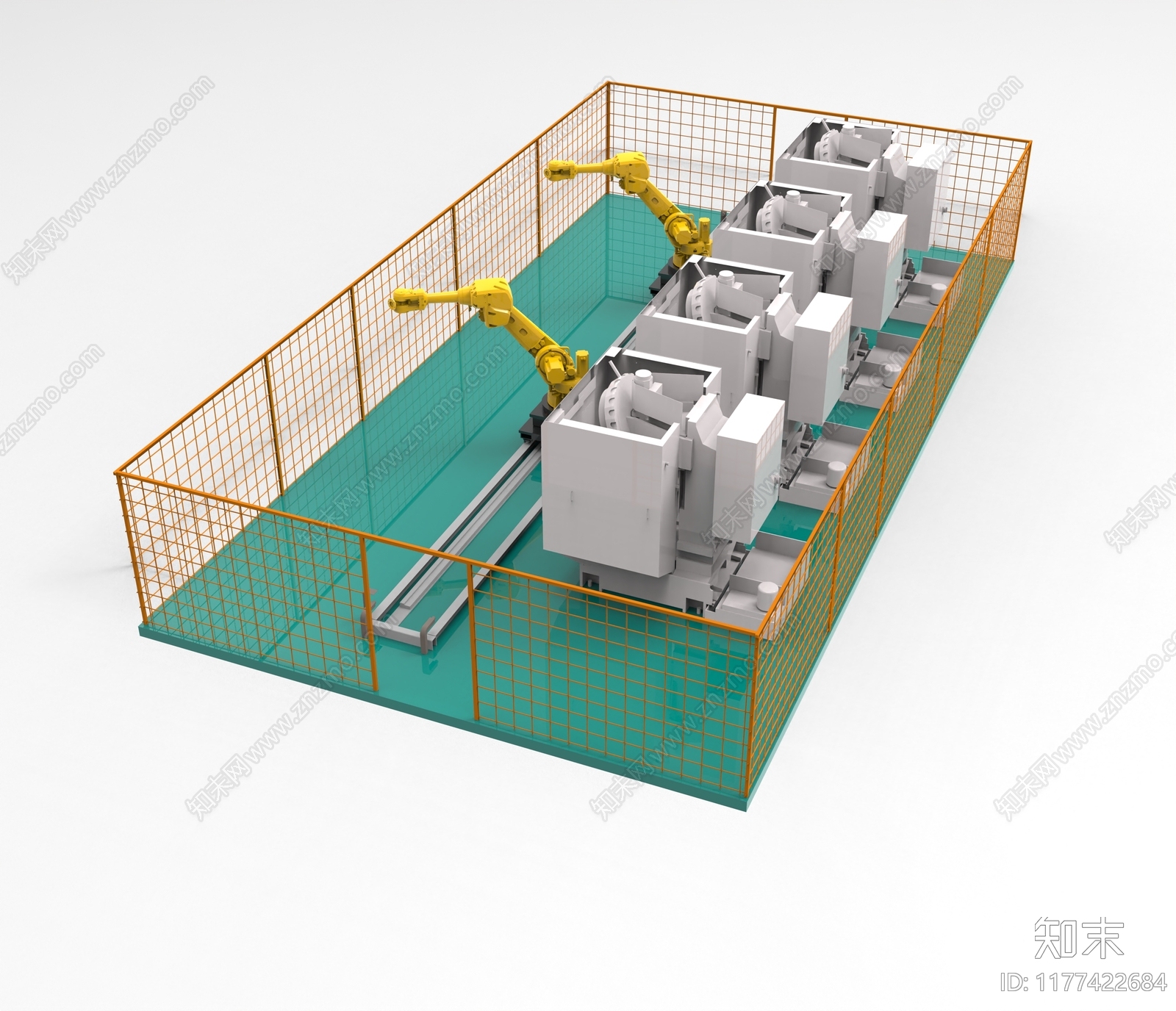 现代工业设备3D模型下载【ID:1177422684】