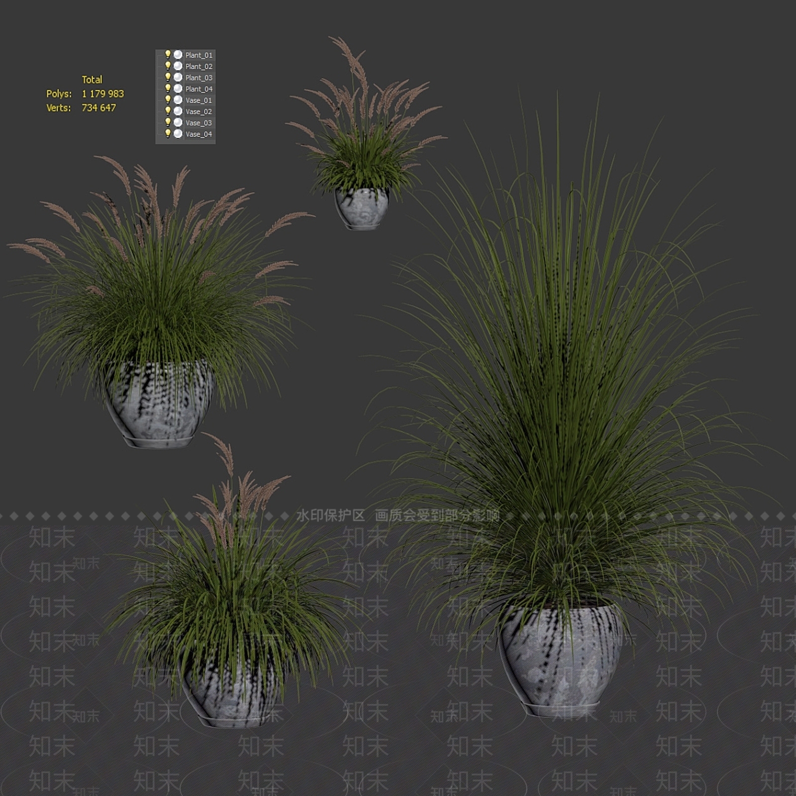 其他绿植3D模型下载【ID:1177303392】