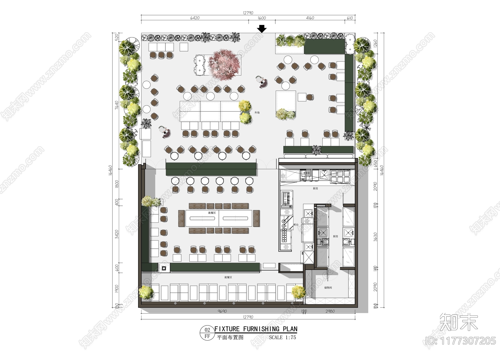 工装平面图施工图下载【ID:1177307205】