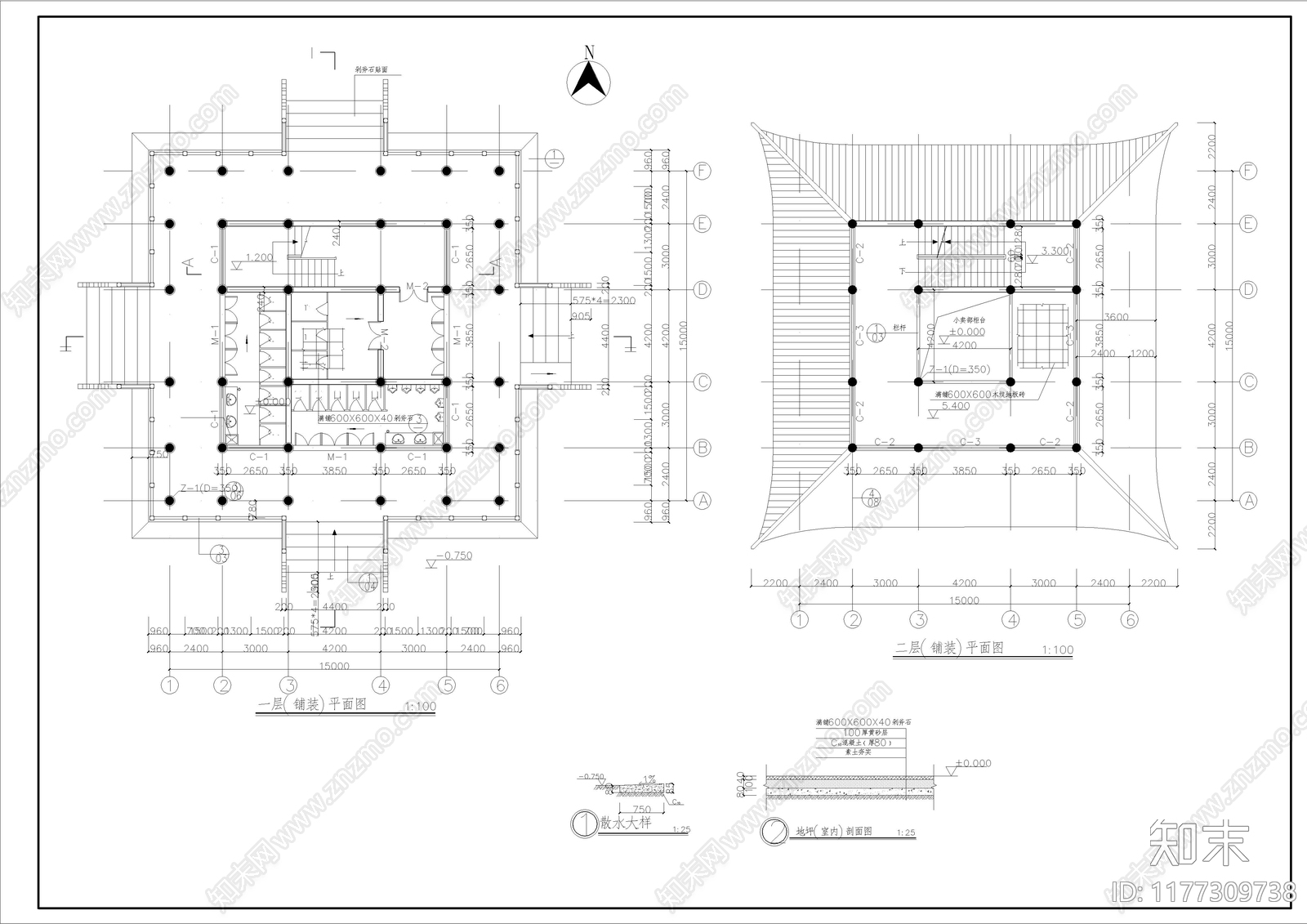 中式古建施工图下载【ID:1177309738】