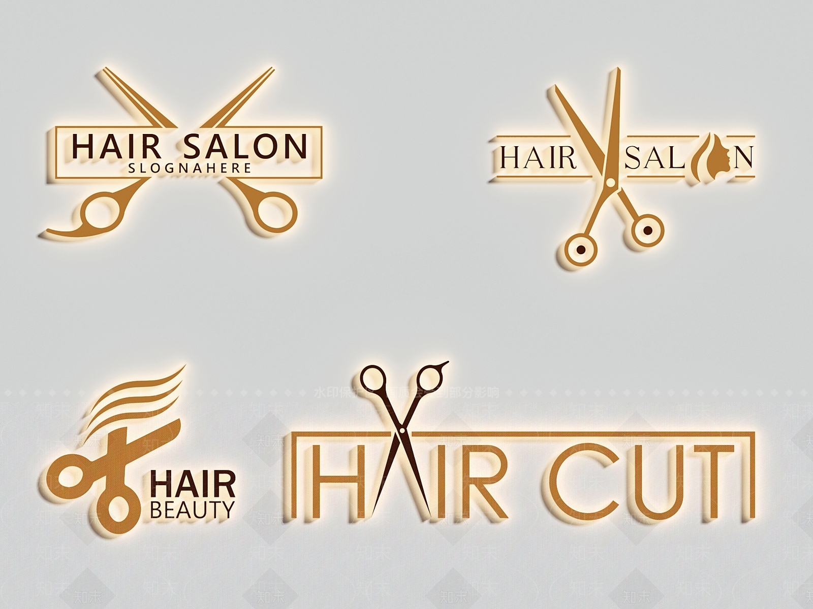 现代logo3D模型下载【ID:1177316888】