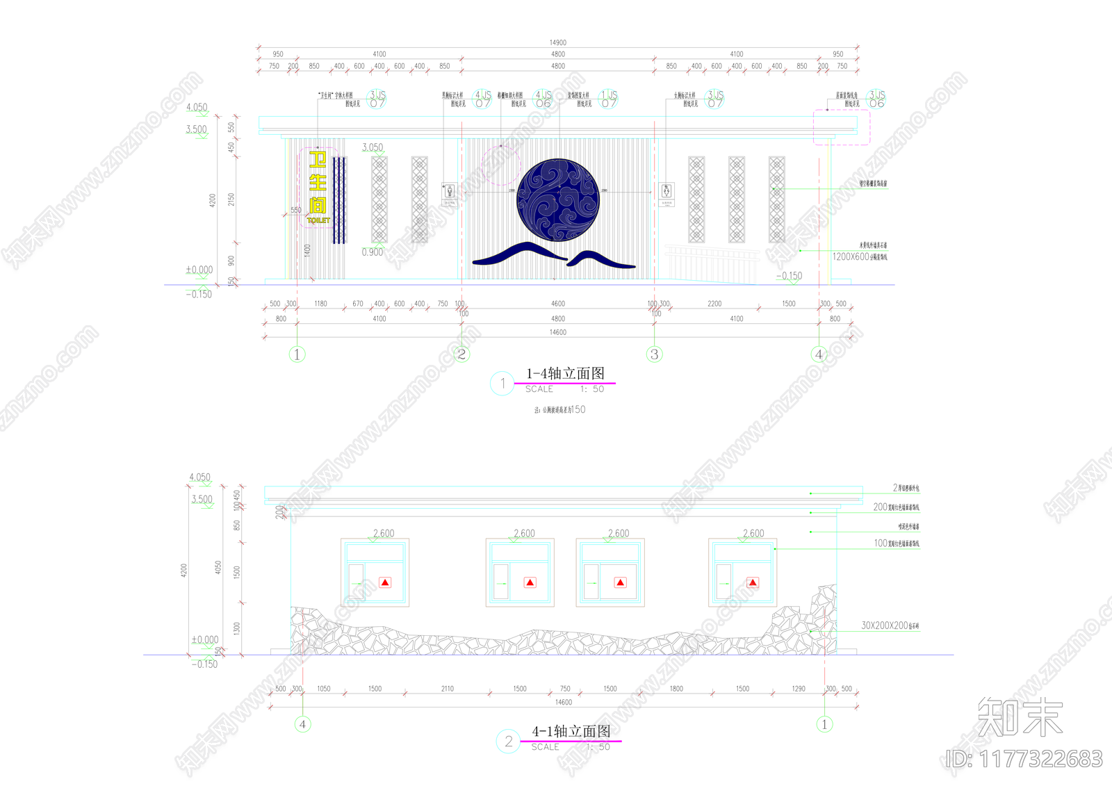 现代新中式其他建筑施工图下载【ID:1177322683】