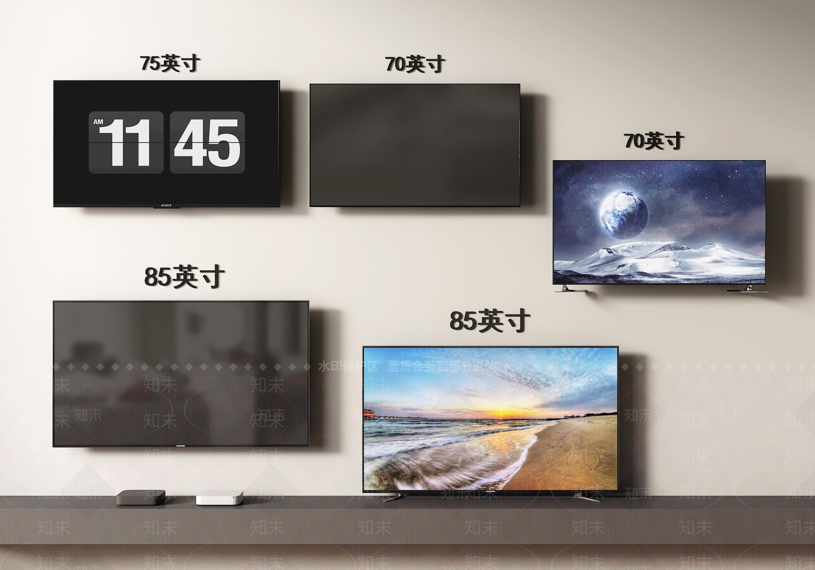 电视SU模型下载【ID:1177327413】