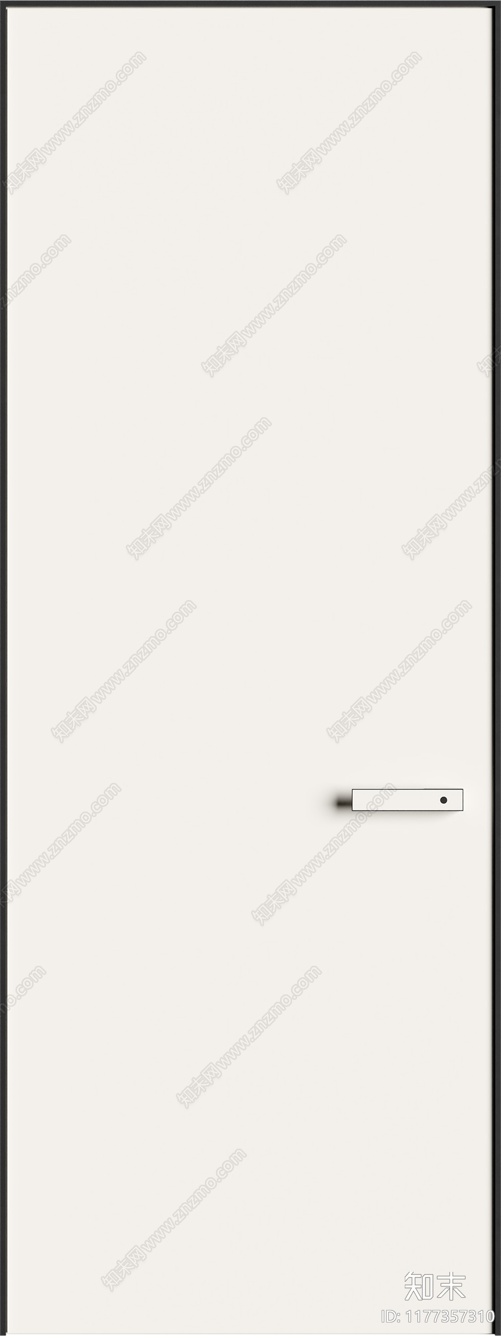 现代单开门3D模型下载【ID:1177357310】