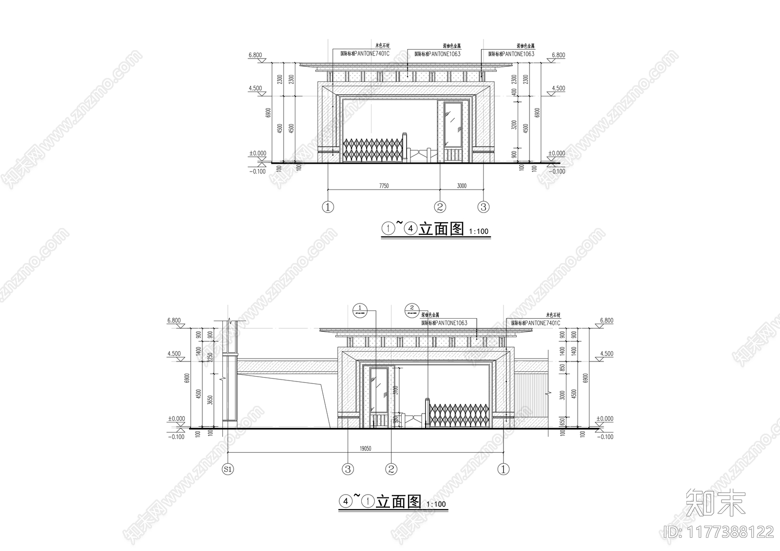 现代其他居住建筑施工图下载【ID:1177388122】