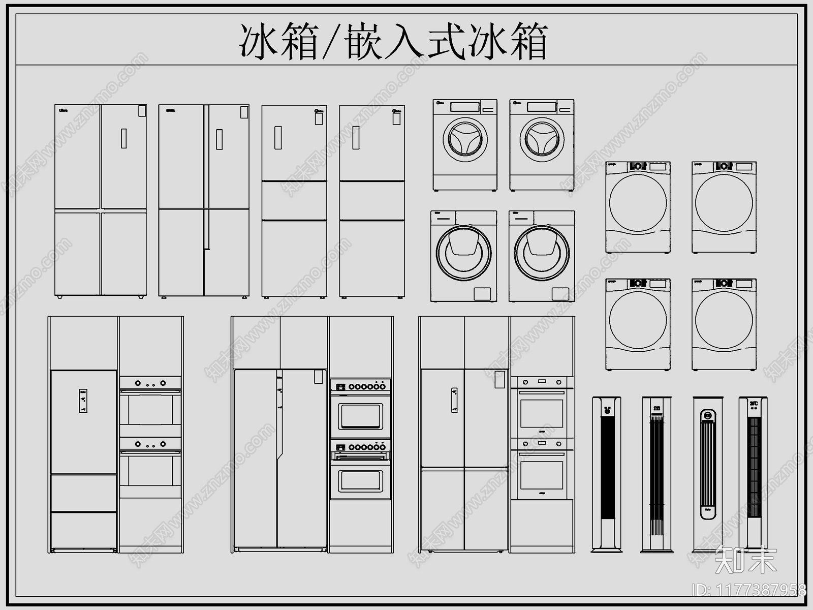 现代电器cad施工图下载【ID:1177387958】