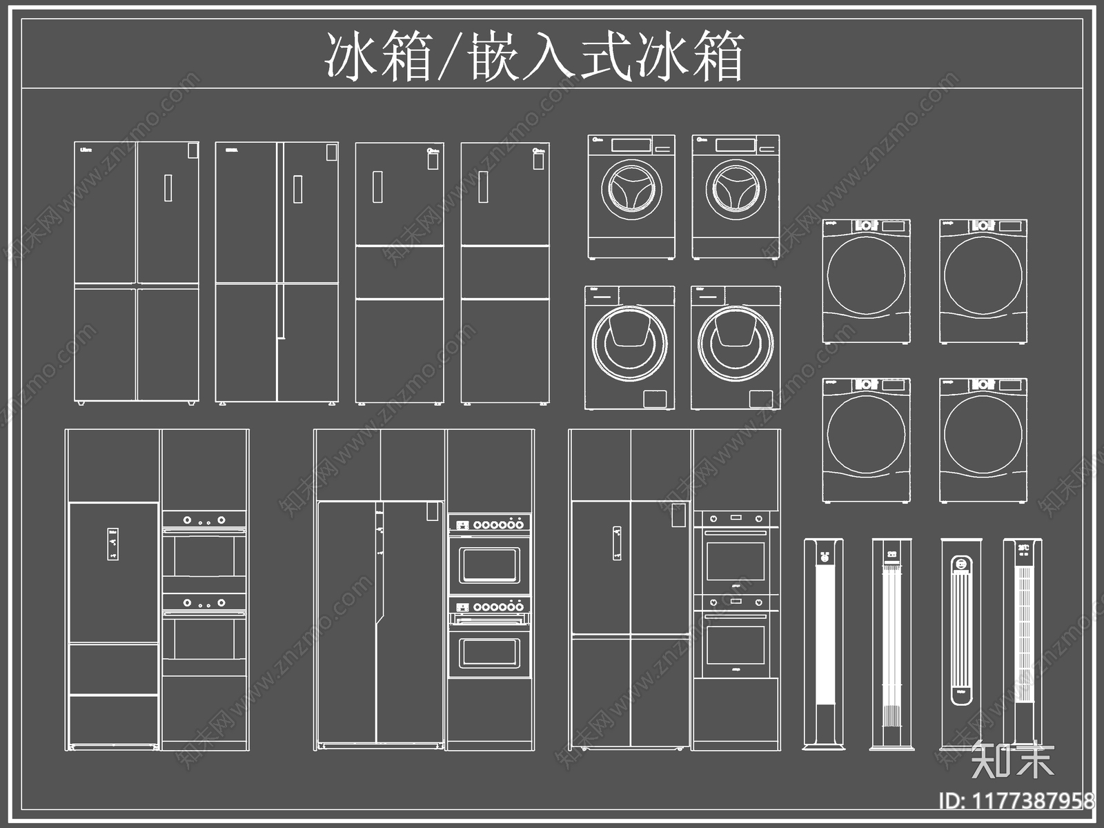 现代电器cad施工图下载【ID:1177387958】