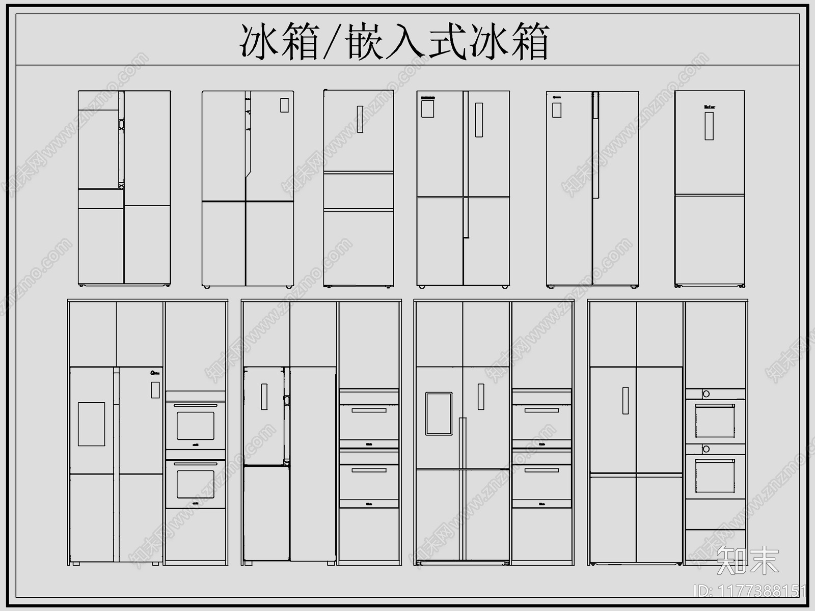 现代电器cad施工图下载【ID:1177388151】