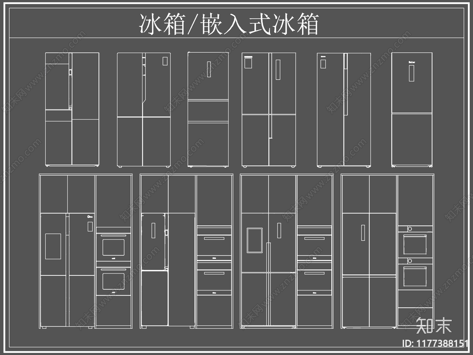 现代电器cad施工图下载【ID:1177388151】