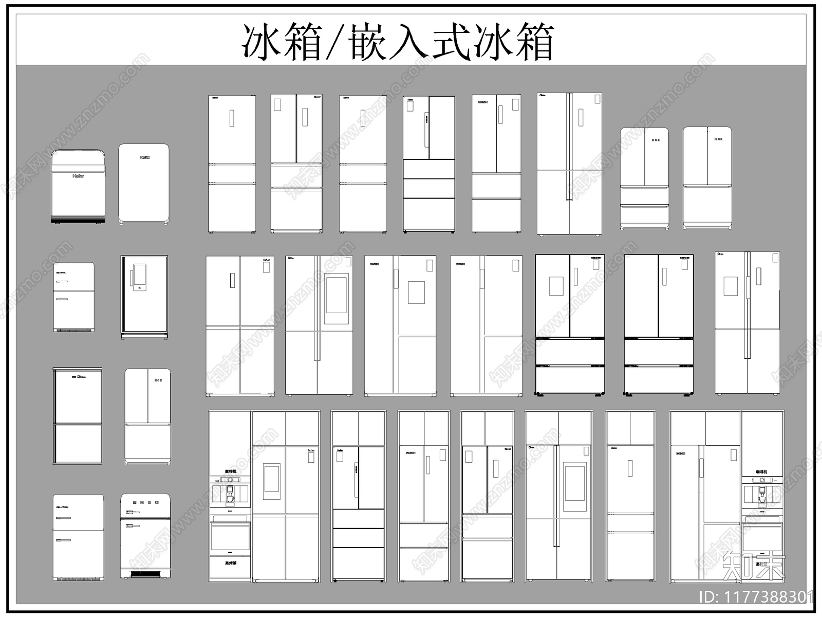 现代电器cad施工图下载【ID:1177388301】