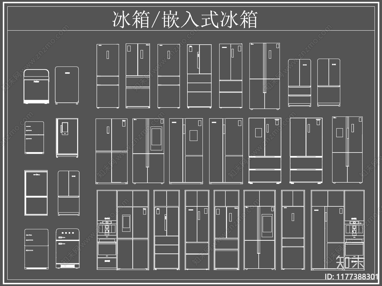 现代电器cad施工图下载【ID:1177388301】