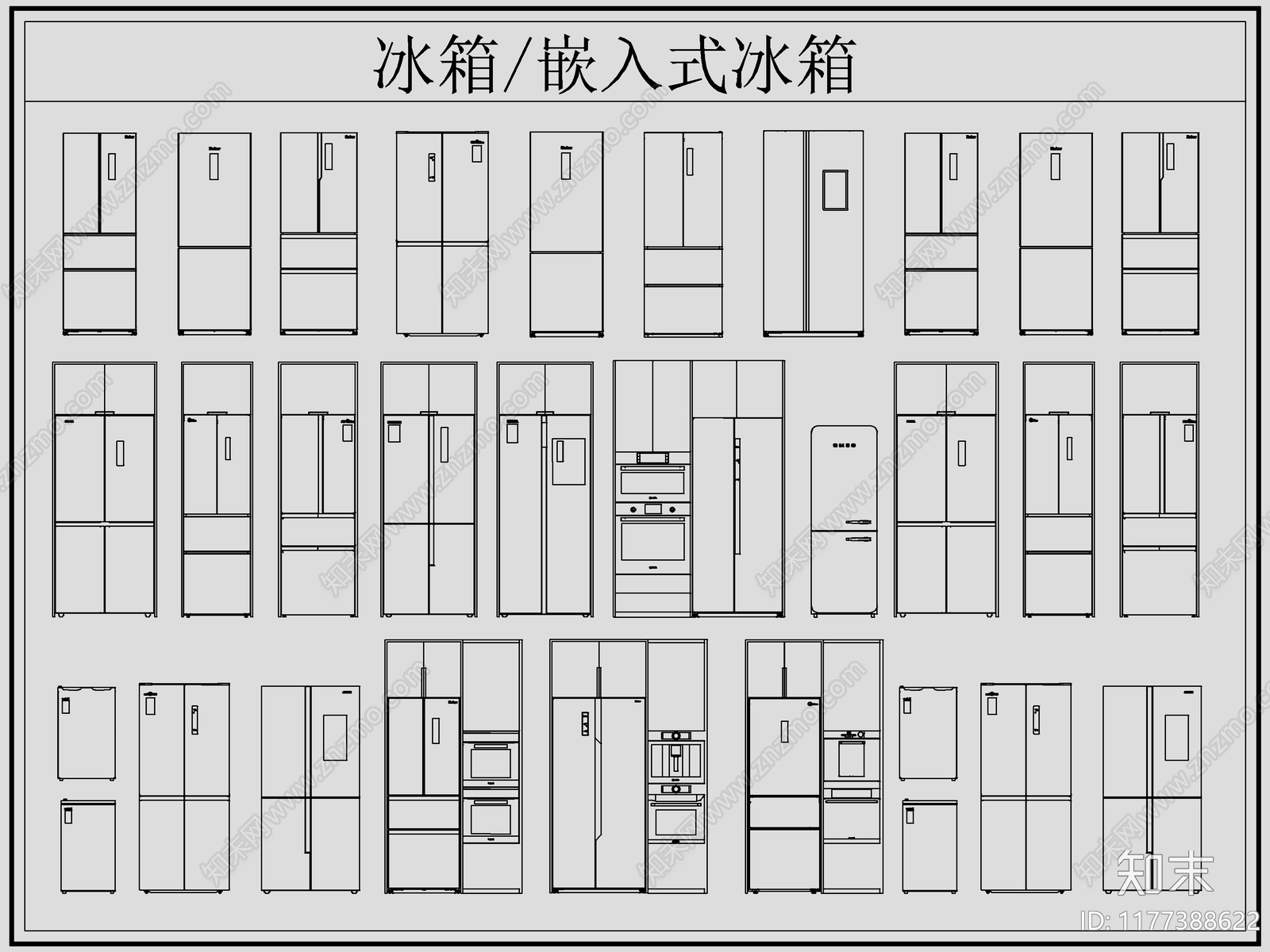 现代电器cad施工图下载【ID:1177388622】