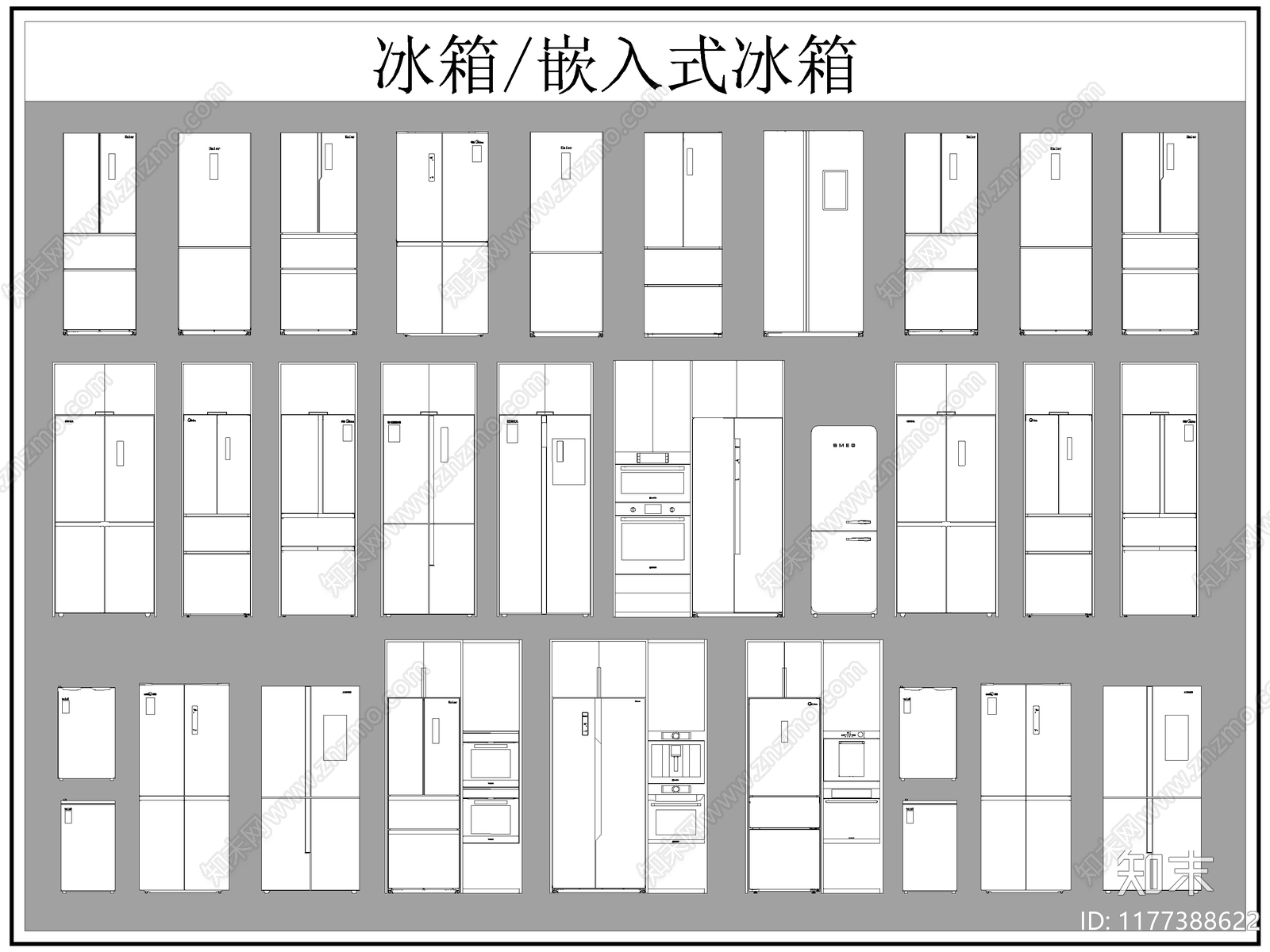 现代电器cad施工图下载【ID:1177388622】