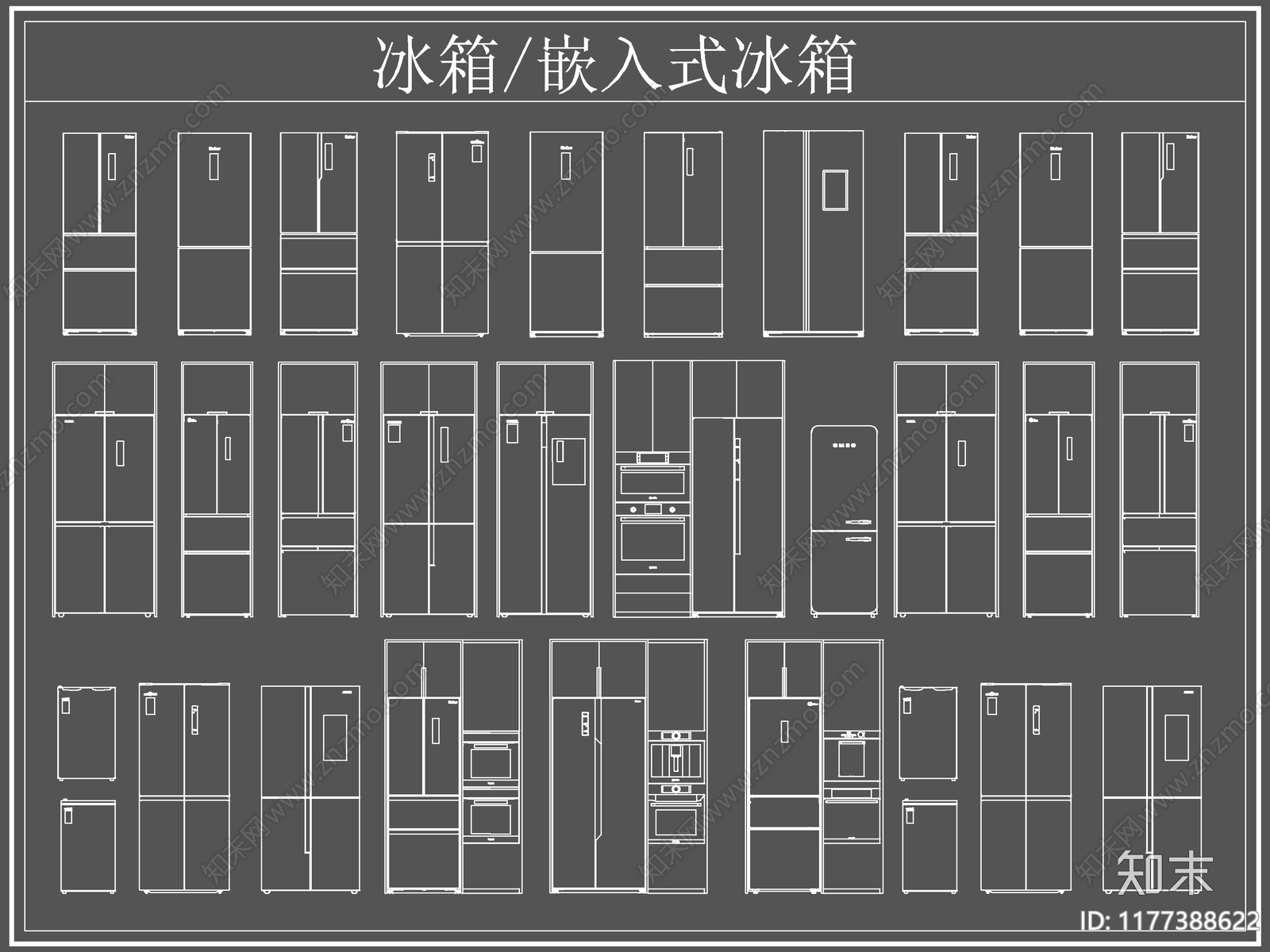 现代电器cad施工图下载【ID:1177388622】