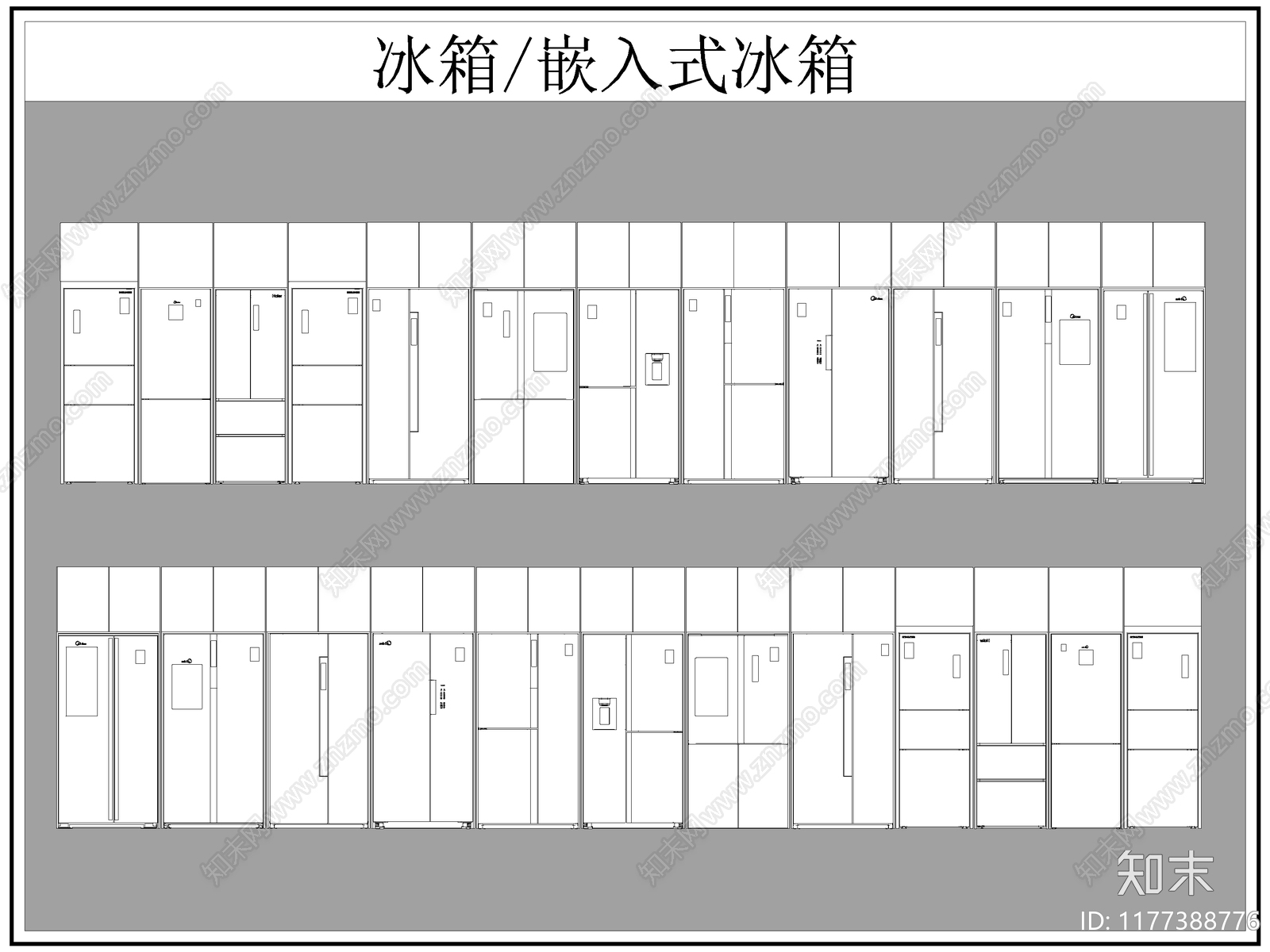 现代电器cad施工图下载【ID:1177388776】