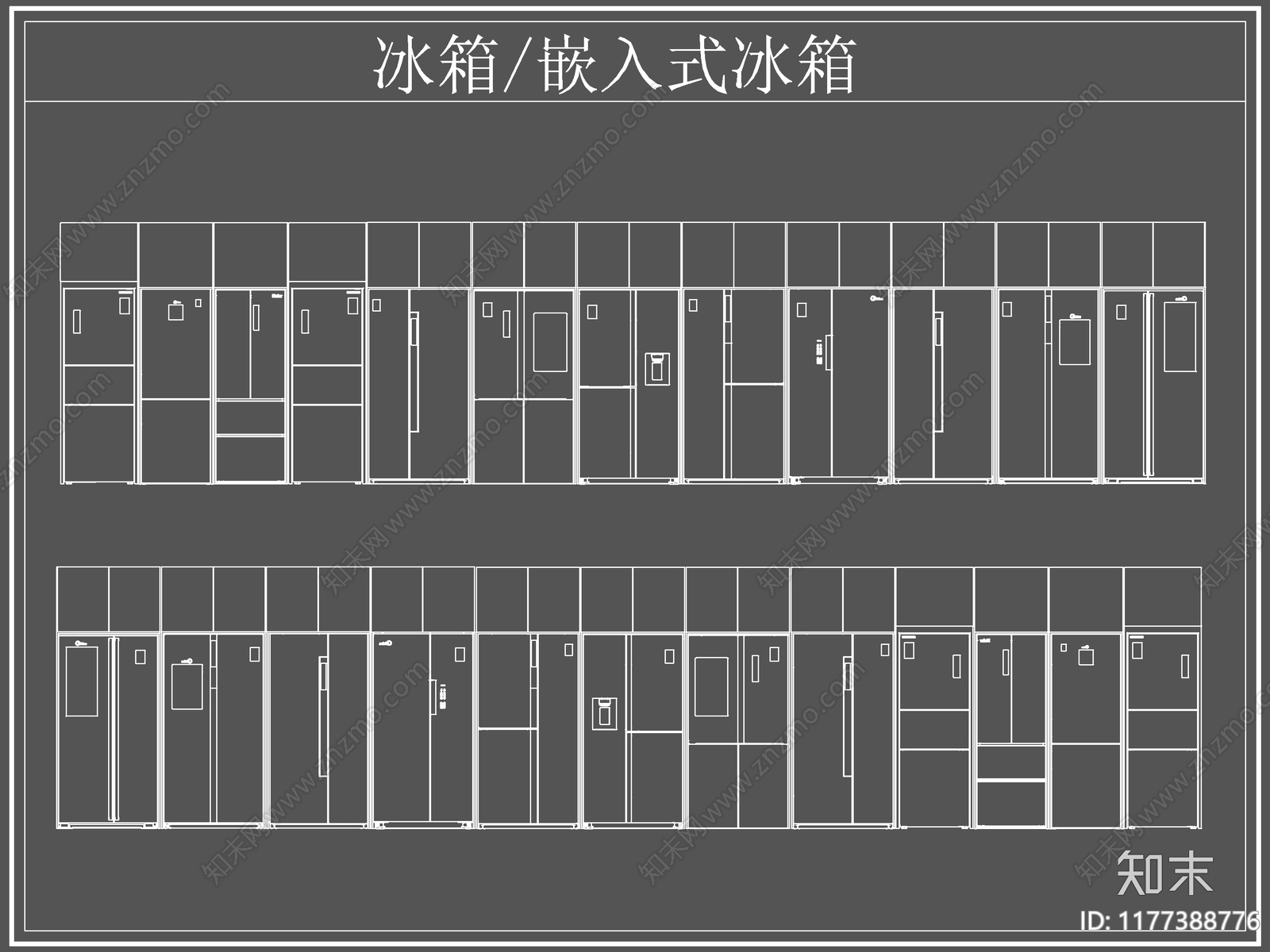 现代电器cad施工图下载【ID:1177388776】