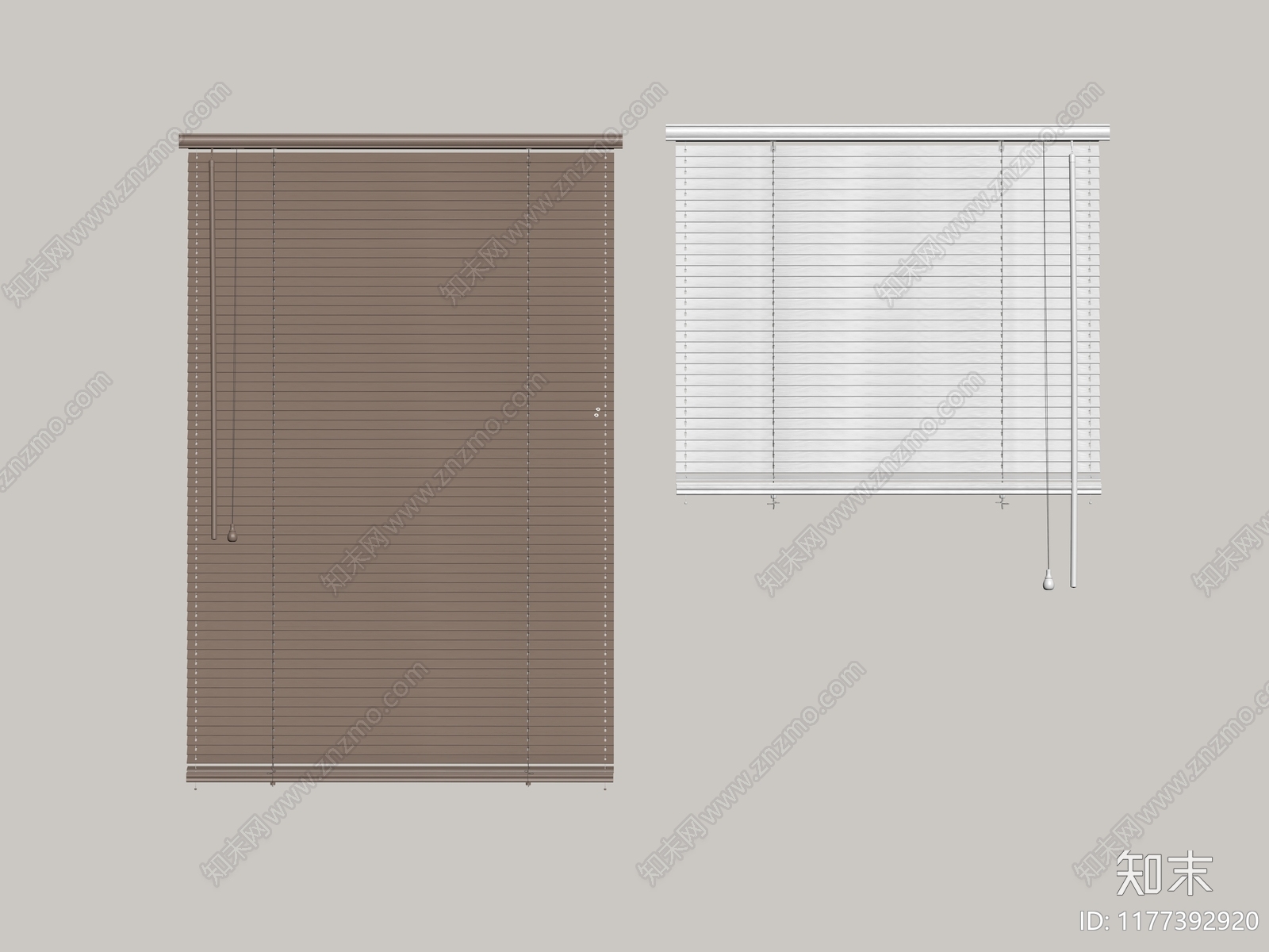 新中式窗帘SU模型下载【ID:1177392920】