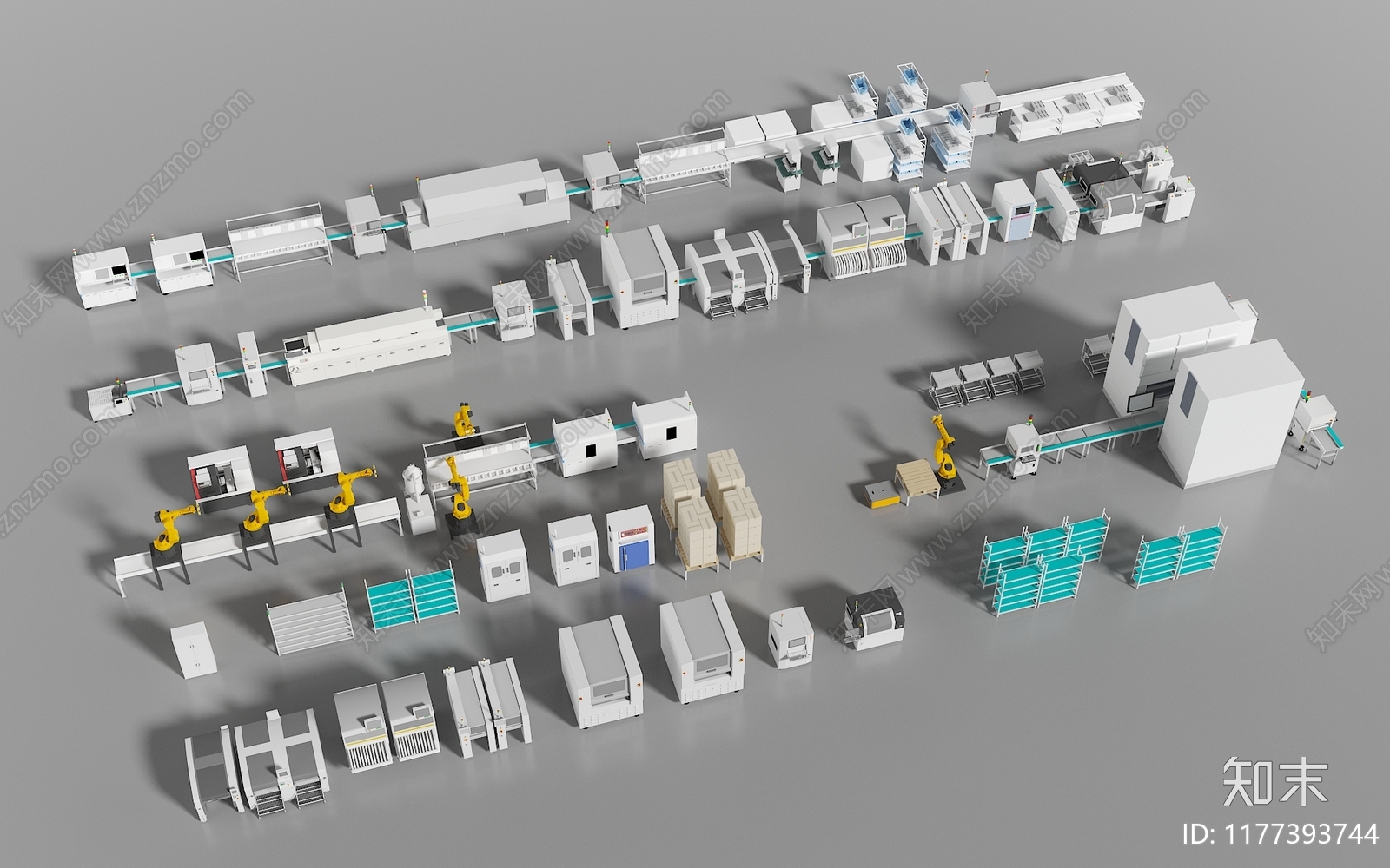 工业设备3D模型下载【ID:1177393744】