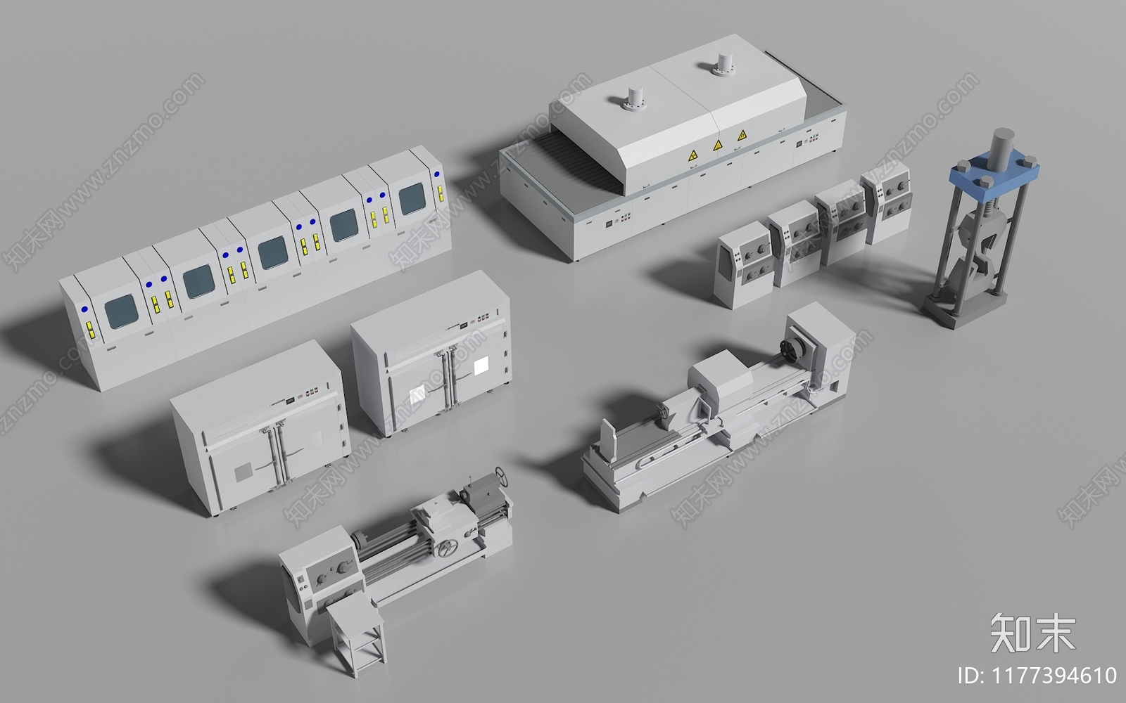 工业设备3D模型下载【ID:1177394610】