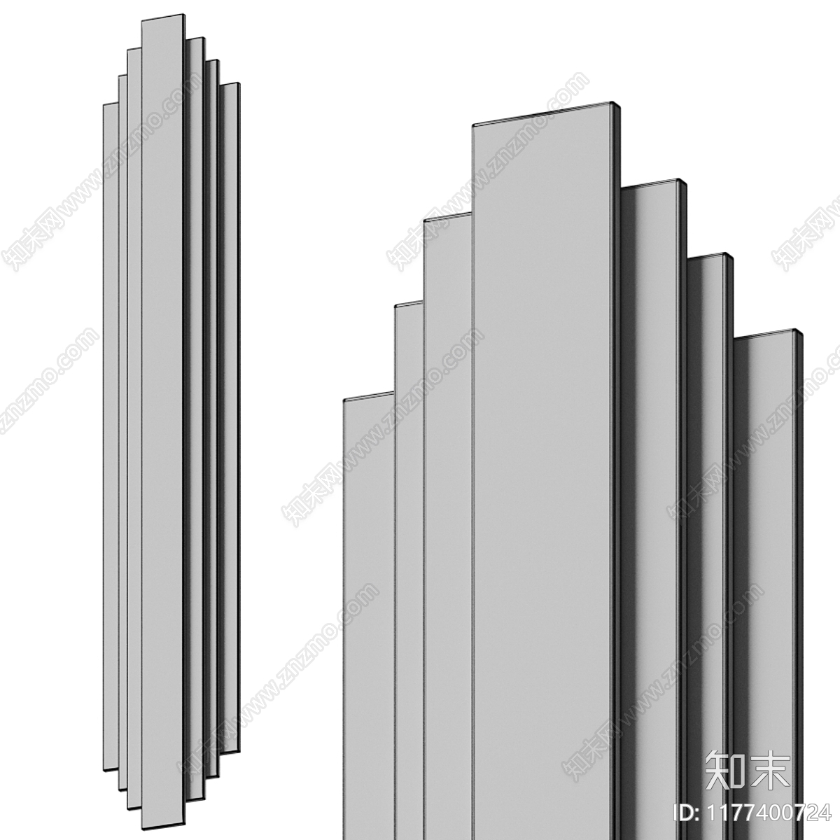 壁灯3D模型下载【ID:1177400724】