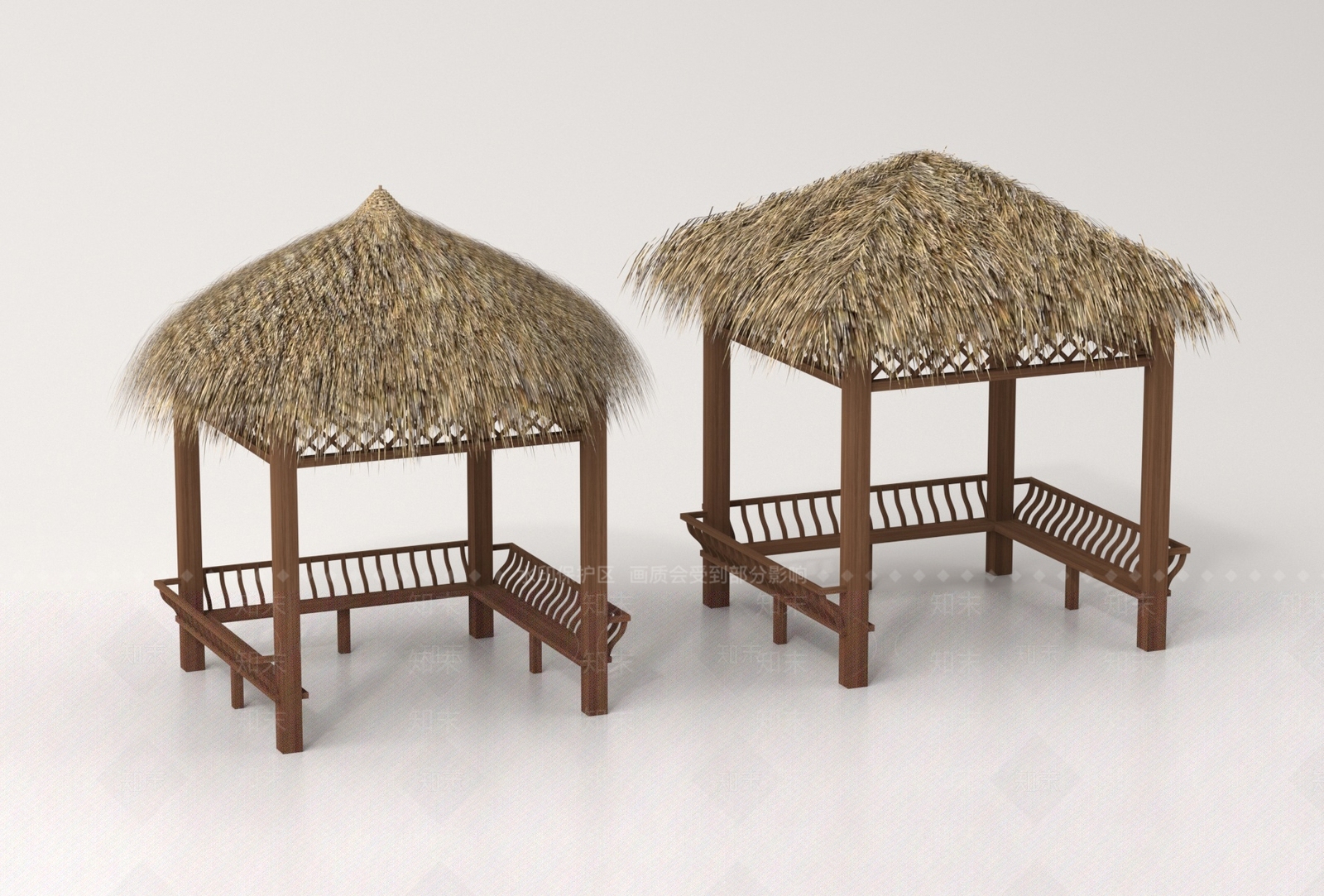 现代亭子3D模型下载【ID:1177410768】