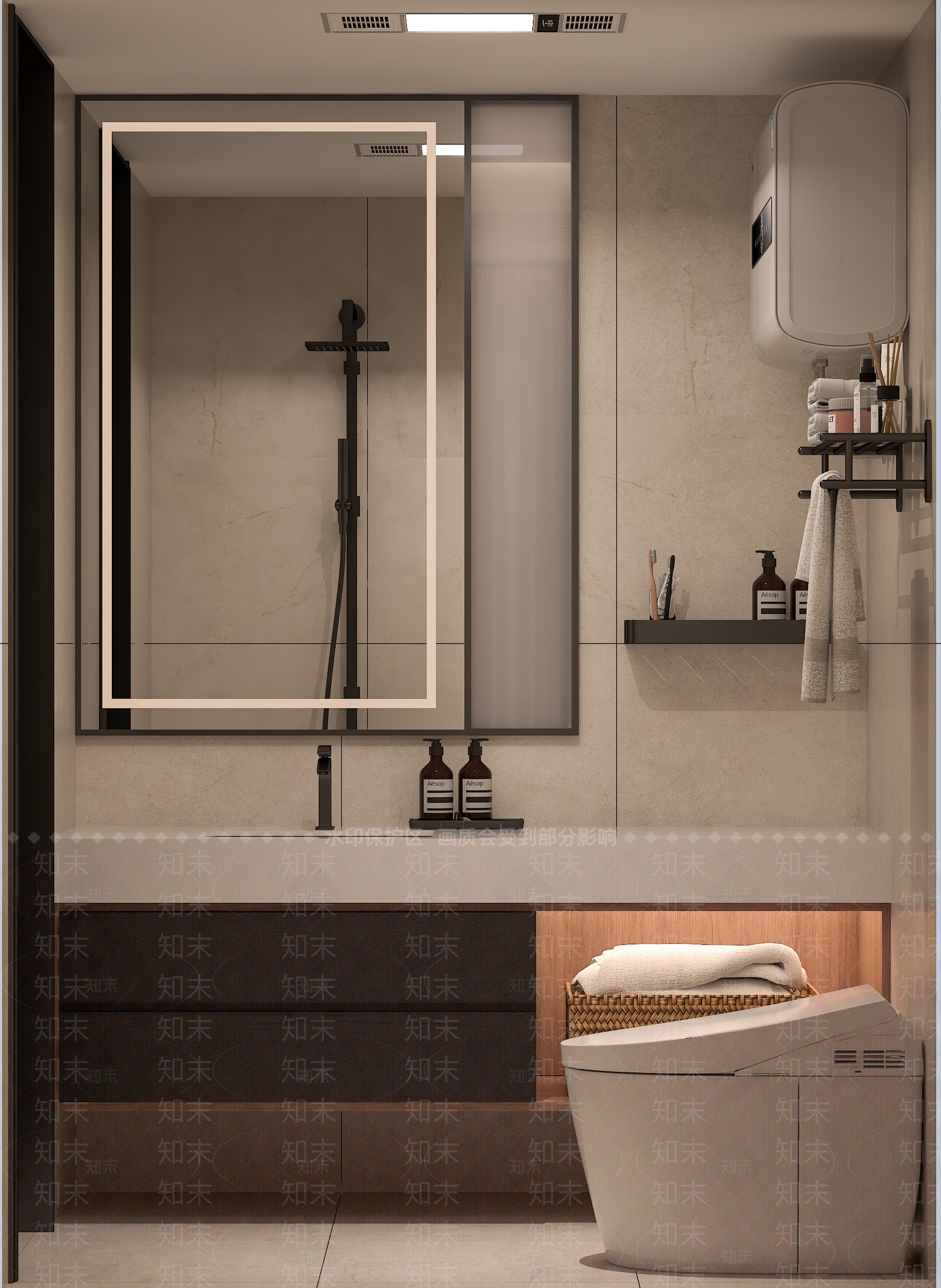 现代家居客厅SU模型下载【ID:1198010103】
