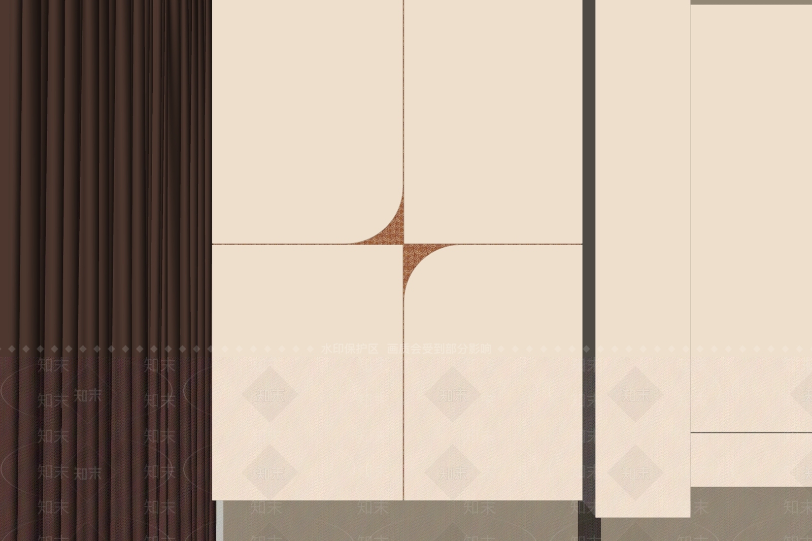 现代其他柜子SU模型下载【ID:1177415605】