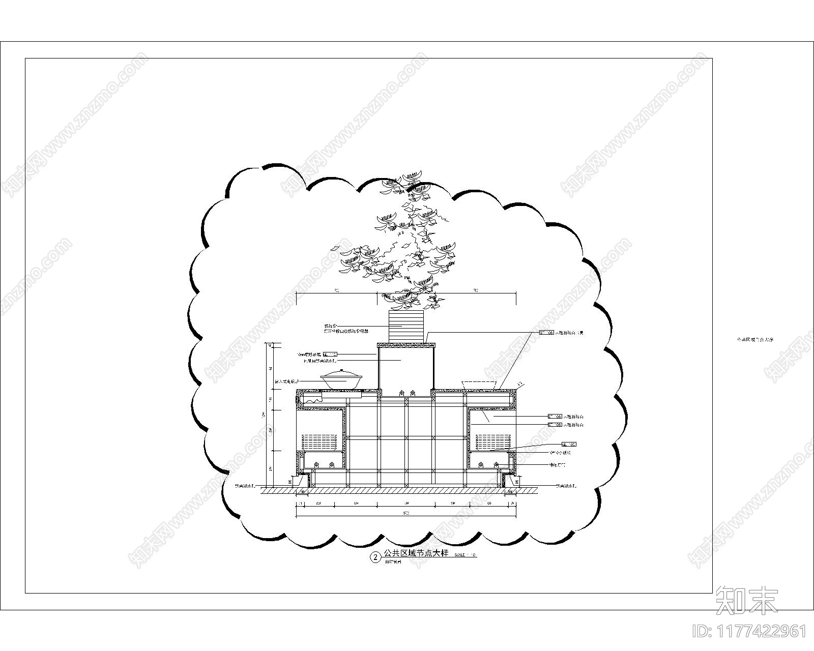 现代其他节点详图cad施工图下载【ID:1177422961】