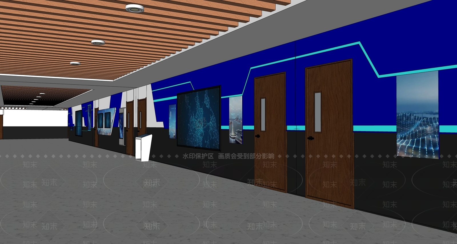 现代其他文化空间SU模型下载【ID:1177426365】