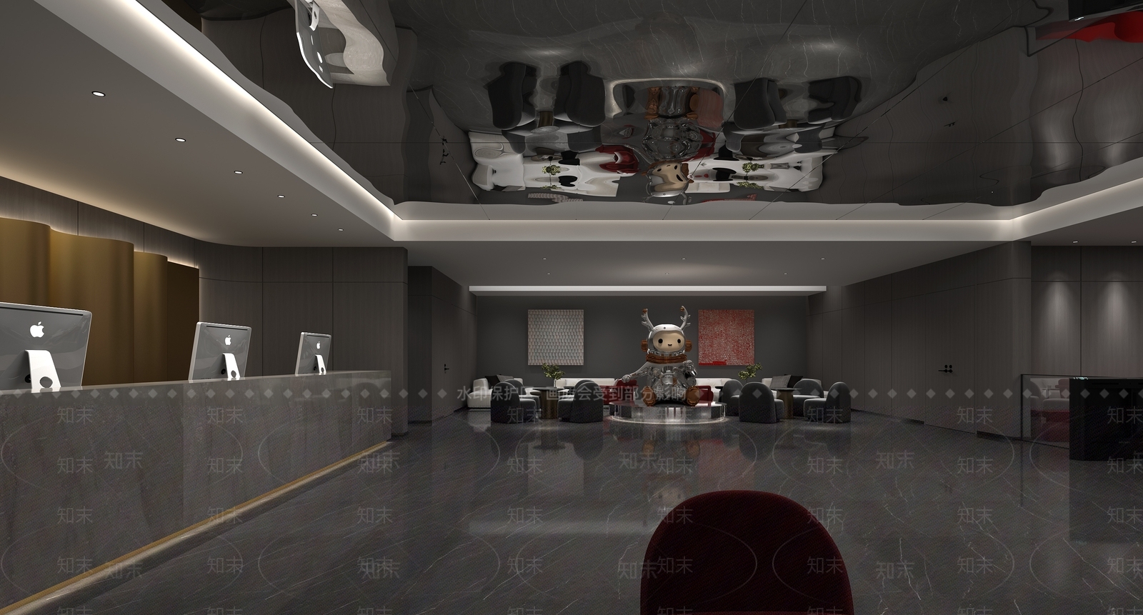 现代其他娱乐空间3D模型下载【ID:1177434406】
