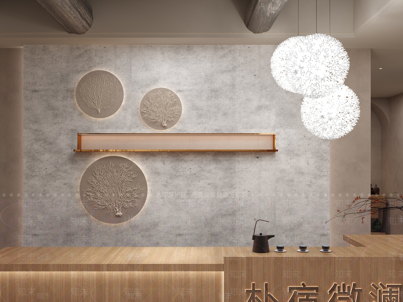 侘寂民宿3D模型下载【ID:1177435050】