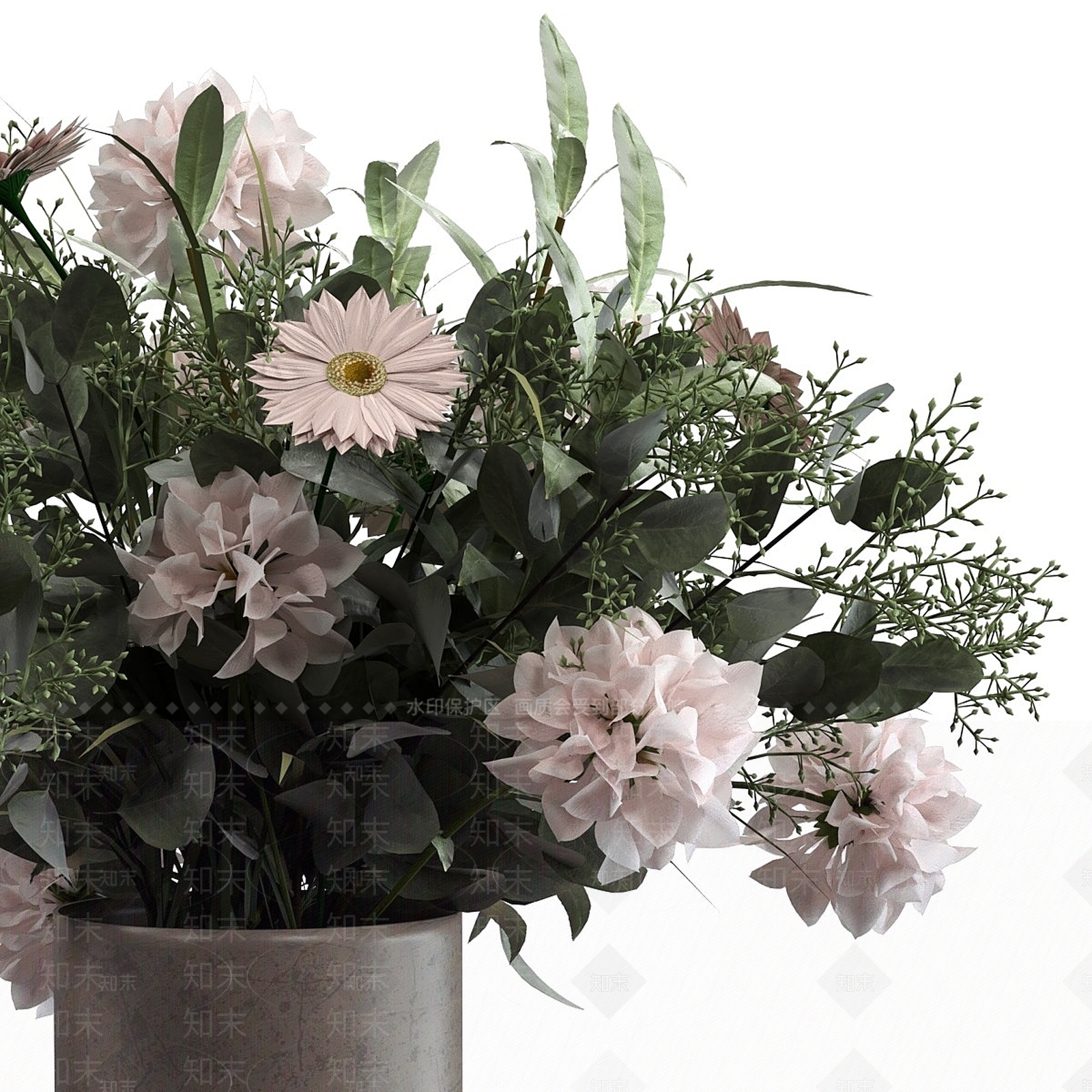 花艺3D模型下载【ID:1177438595】