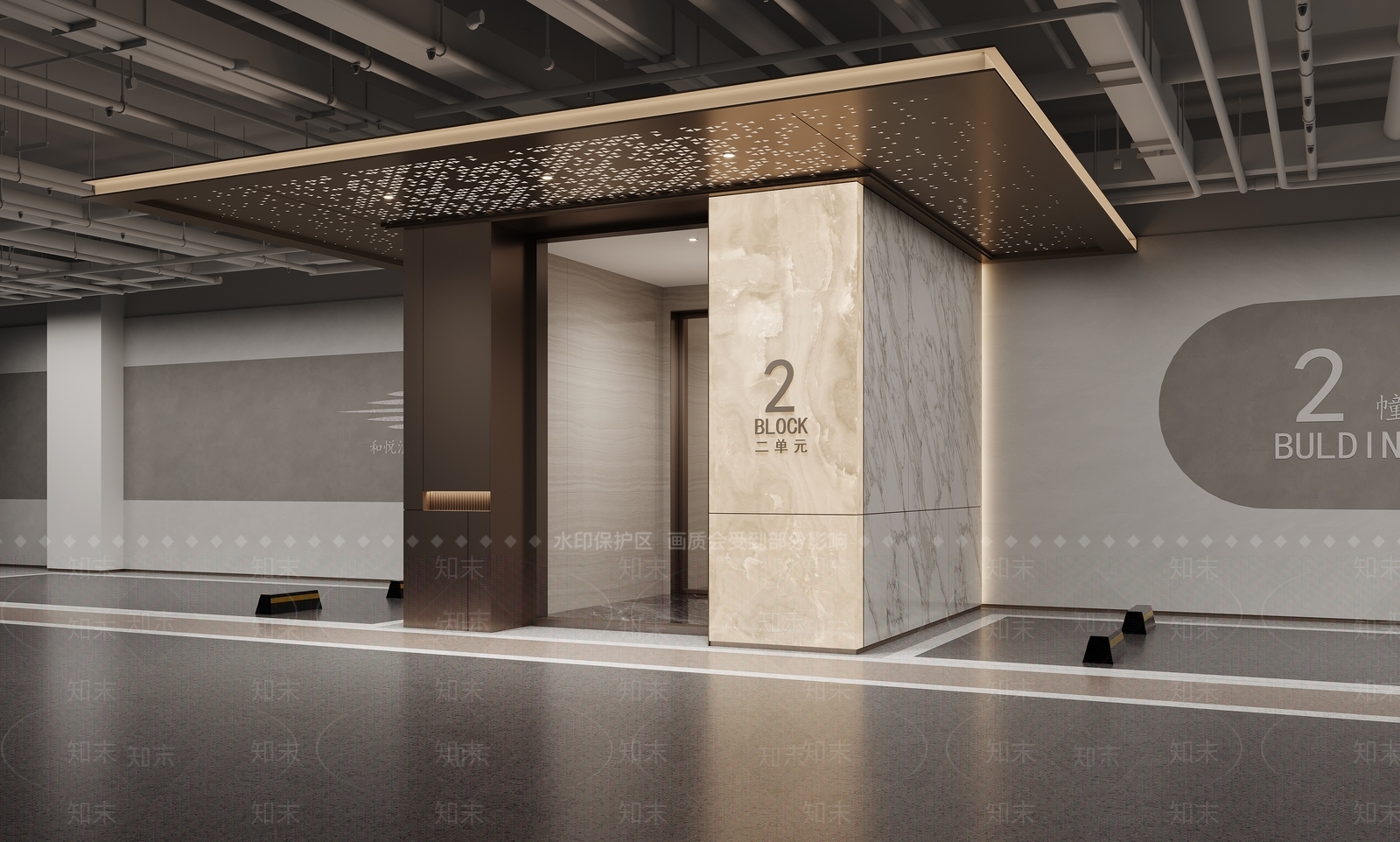 轻奢其他公共空间3D模型下载【ID:1177457805】