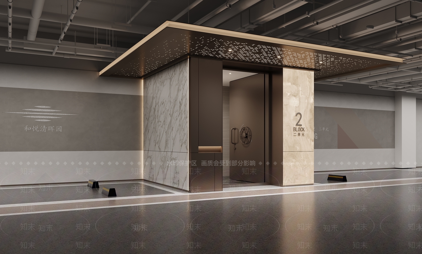轻奢其他公共空间3D模型下载【ID:1177457805】