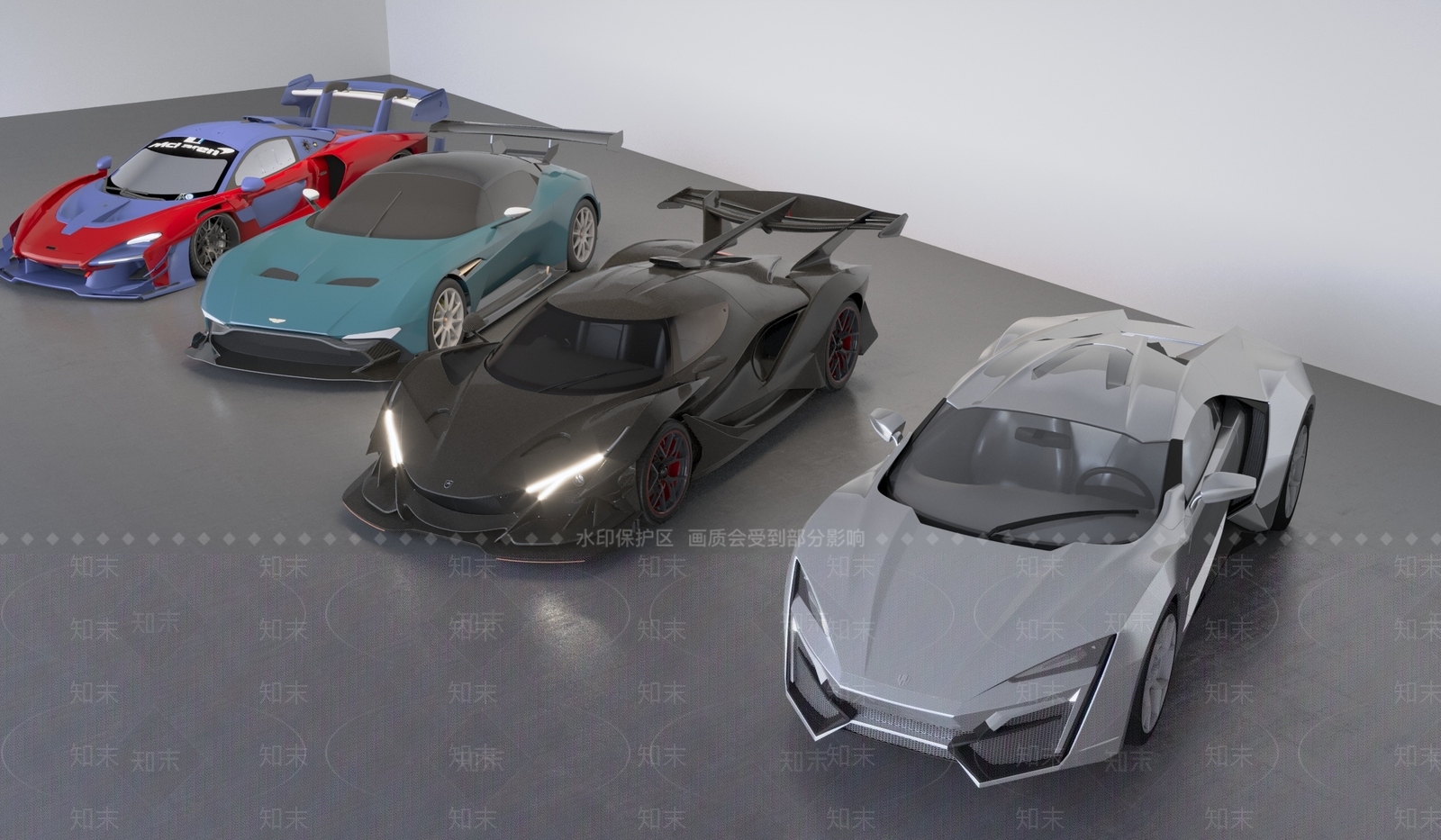汽车3D模型下载【ID:1177458622】