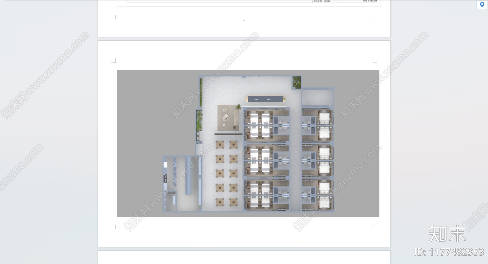 新中式简约民宿施工图下载【ID:1177482953】