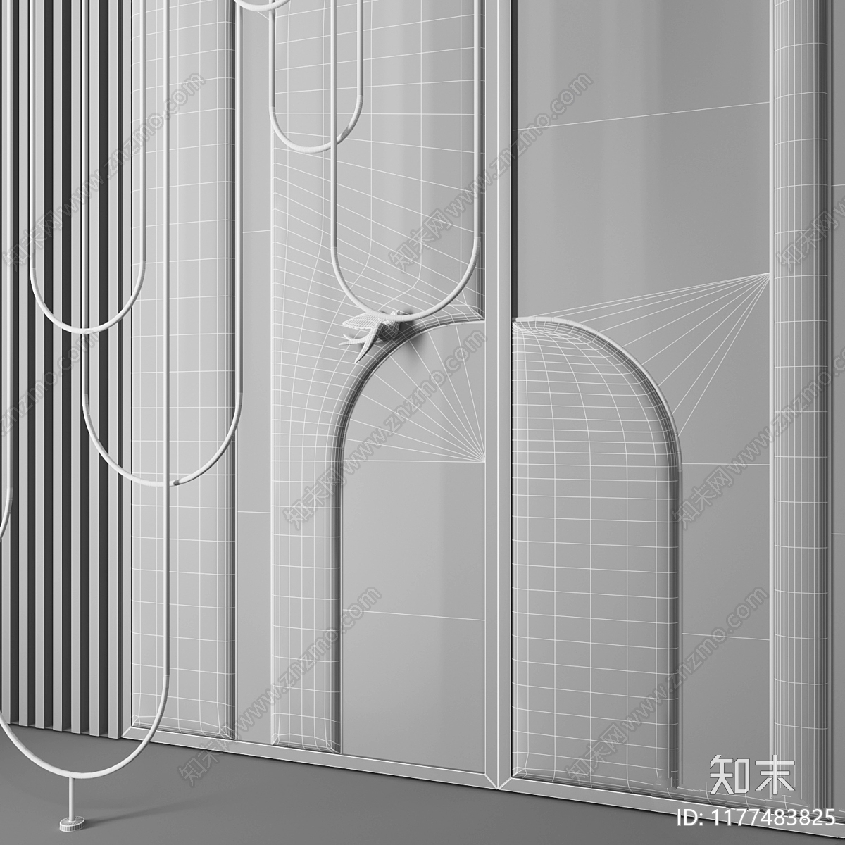 艺术装置3D模型下载【ID:1177483825】