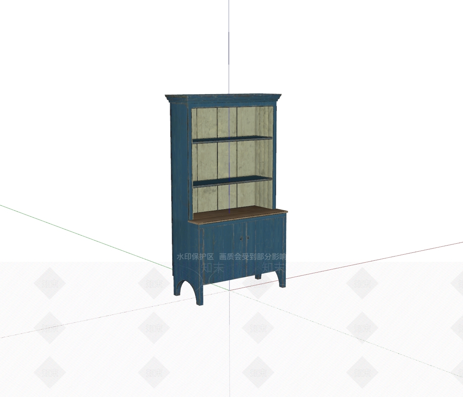 现代其他柜子SU模型下载【ID:1177486073】