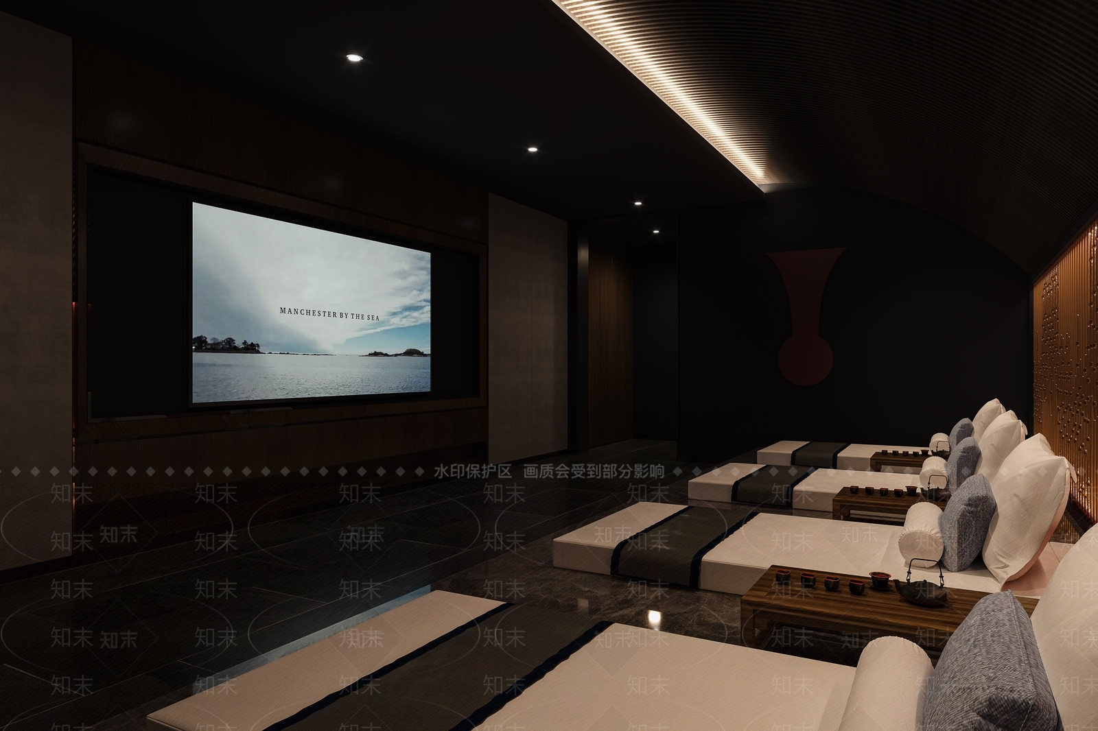 现代包厢3D模型下载【ID:1214837885】