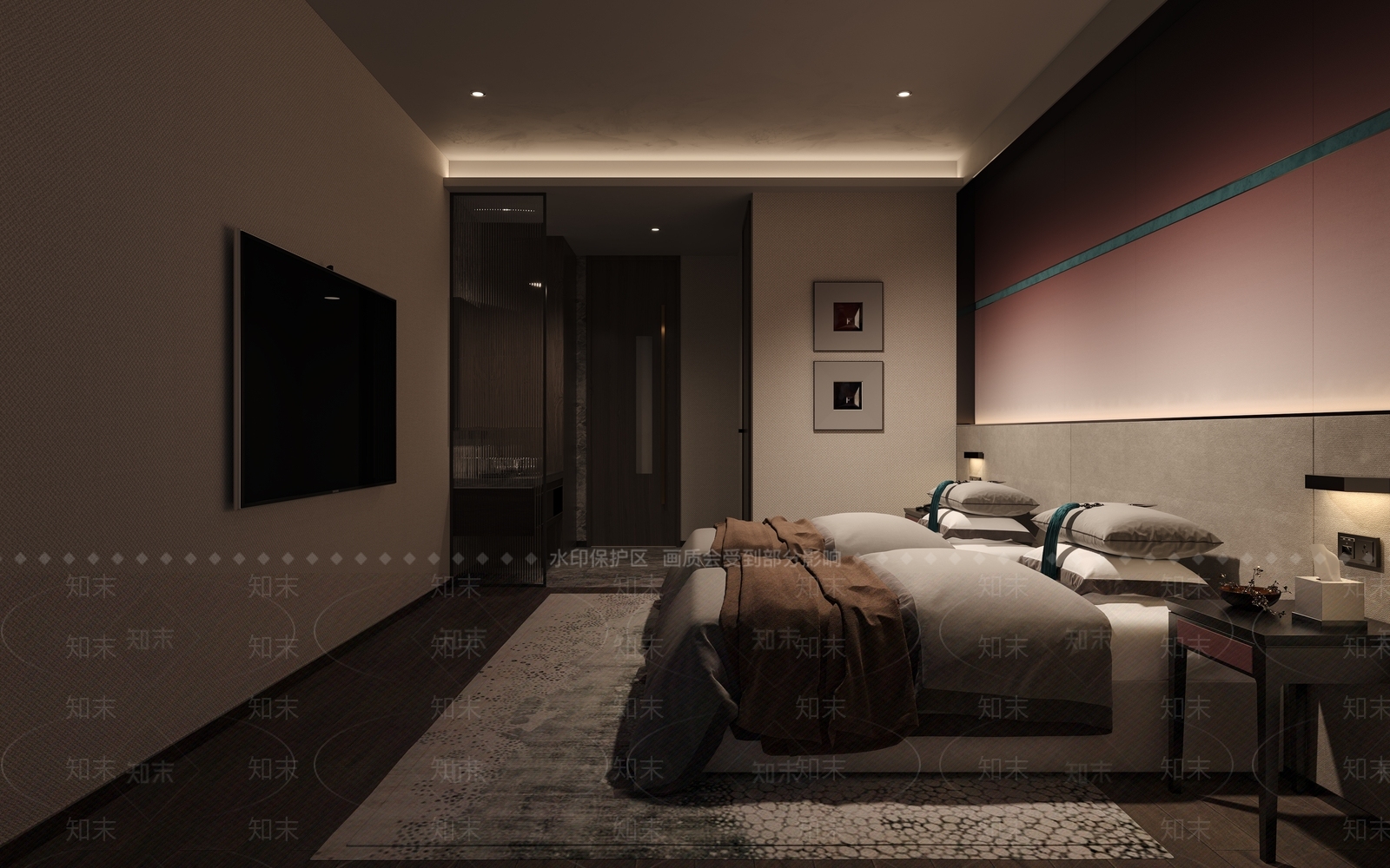 足浴店3D模型下载【ID:1177496440】