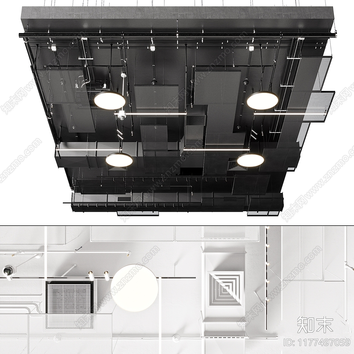 摆件组合3D模型下载【ID:1177497059】